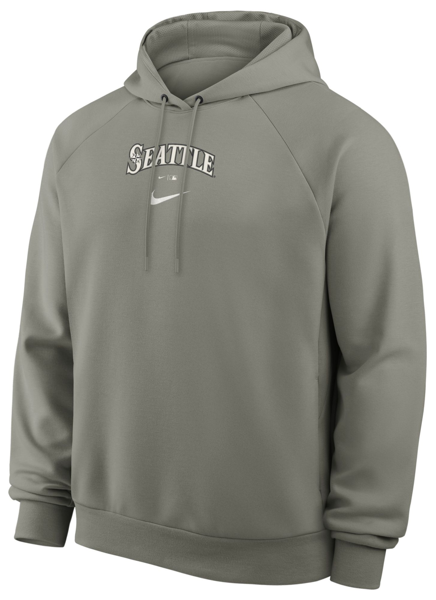 Nike Men's Seattle Mariners Gray Primary Statement Hoodie