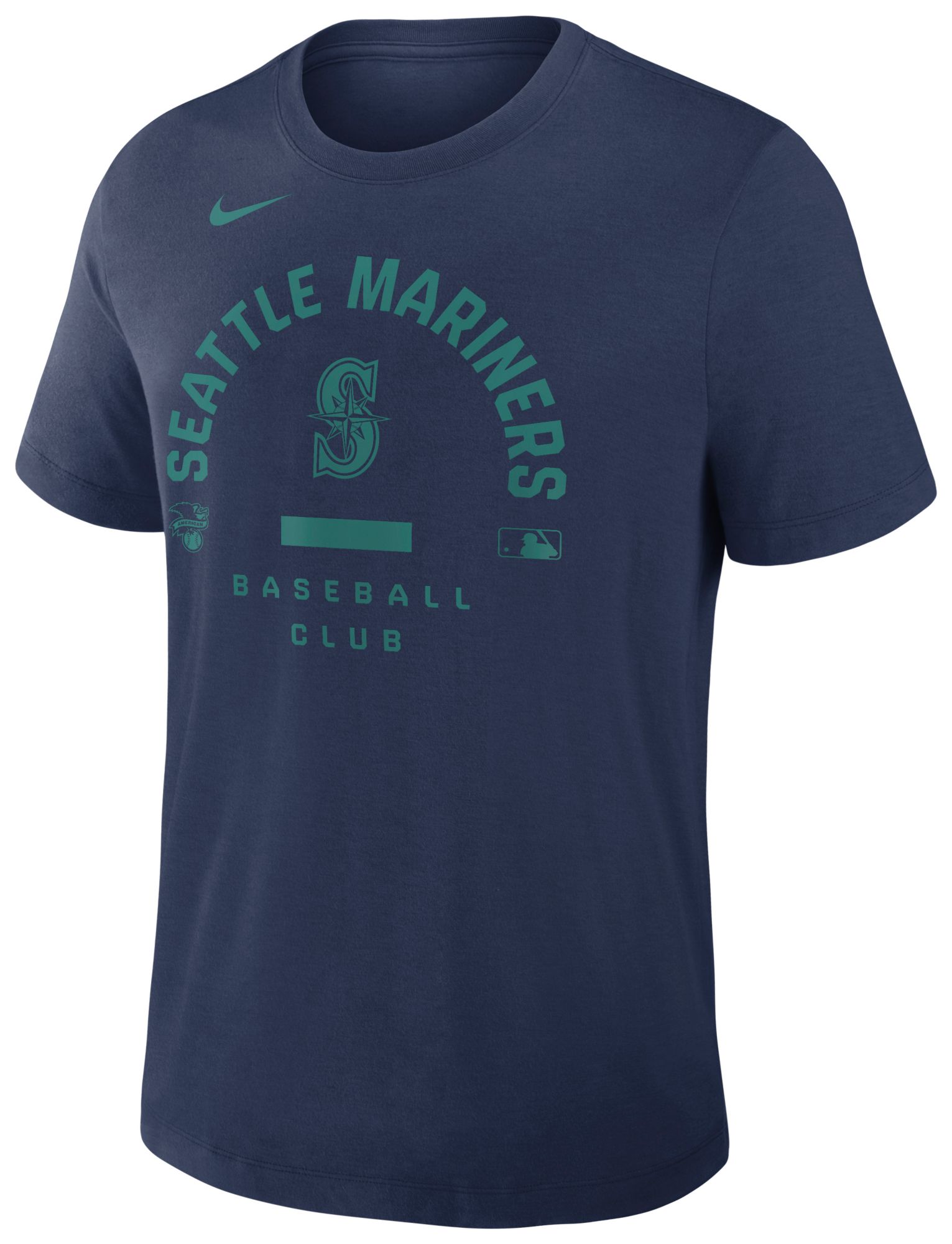 Nike Men's Seattle Mariners Navy Authentic Collection Early Work T-Shirt