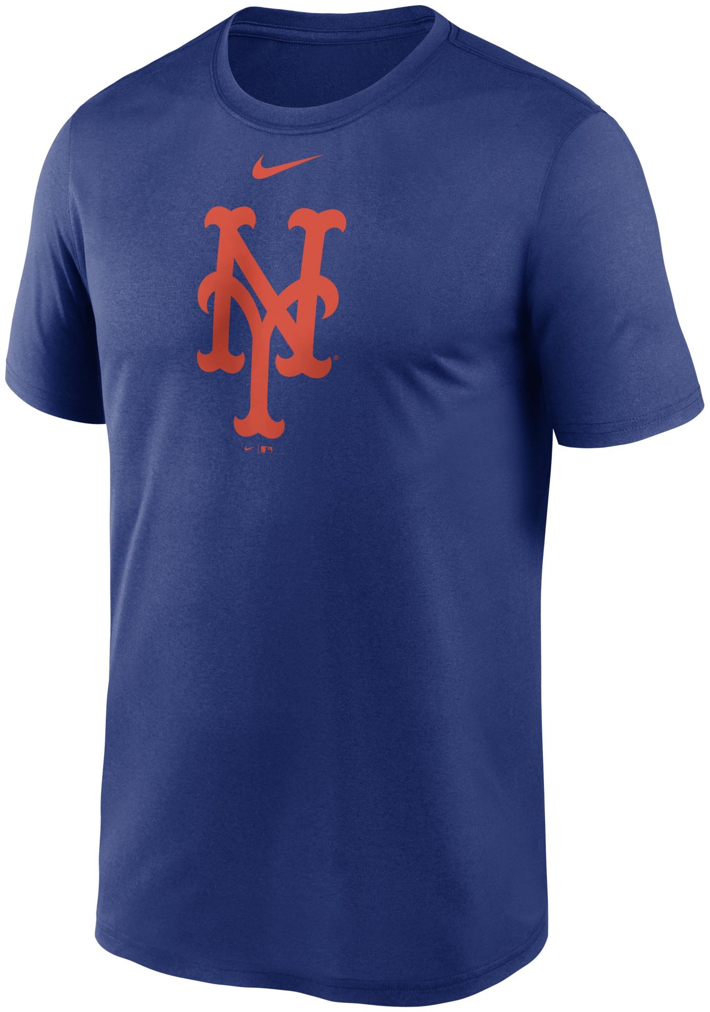 Nike Men's New York Mets Blue Legend Logo T-Shirt