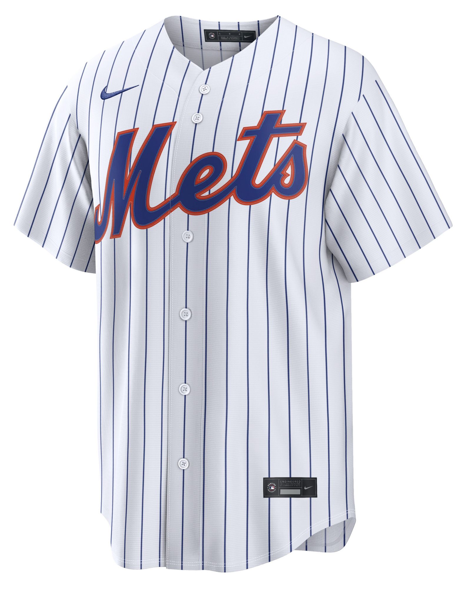 Nike Men's New York Mets White Home Replica Jersey