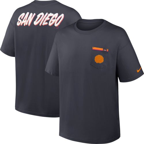 Nike Men's San Diego Padres Brown Cooperstown Air Fit T-Shirt