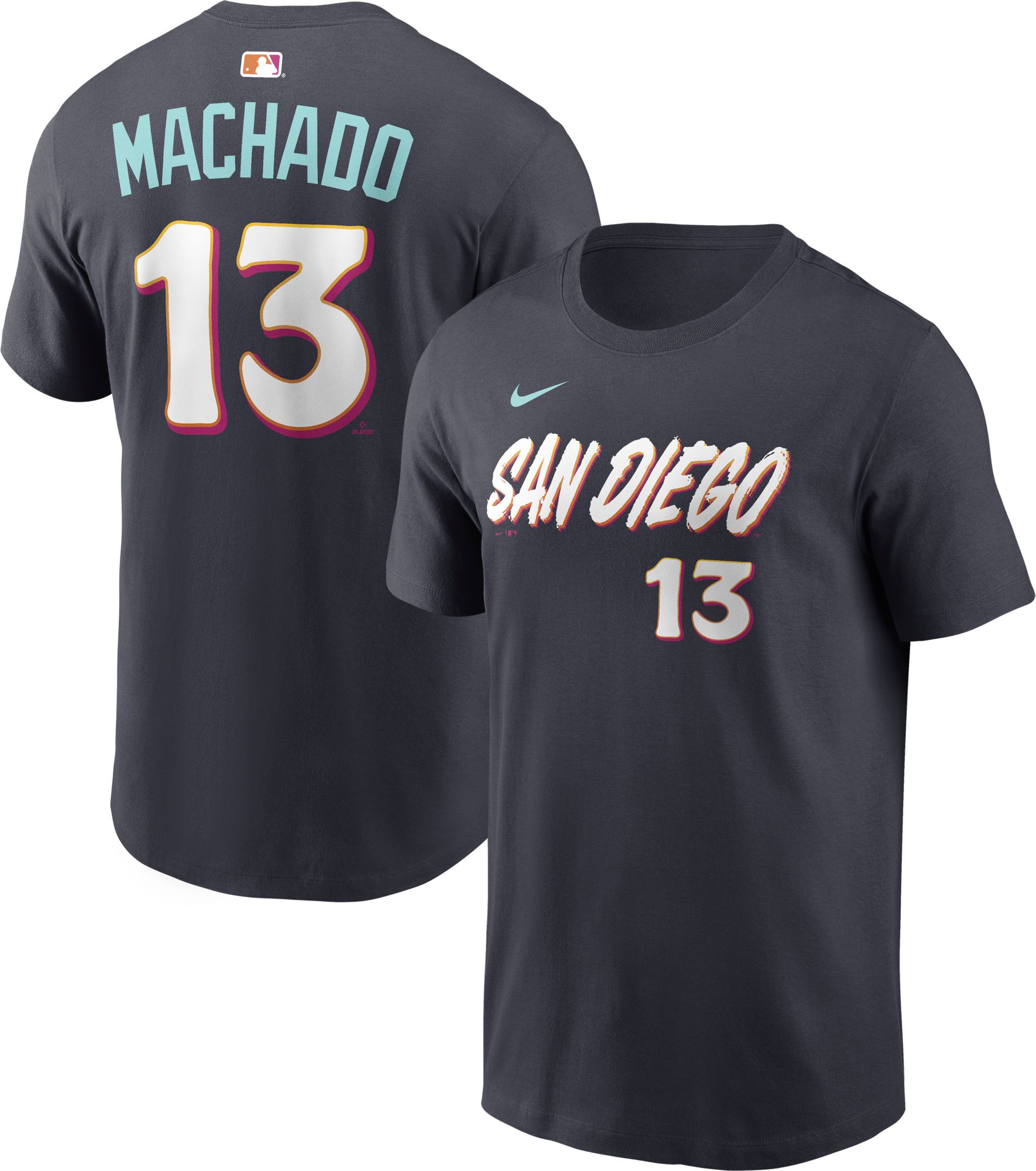 Nike Men's San Diego Padres 2026 City Connect Manny Machado #13 T-Shirt