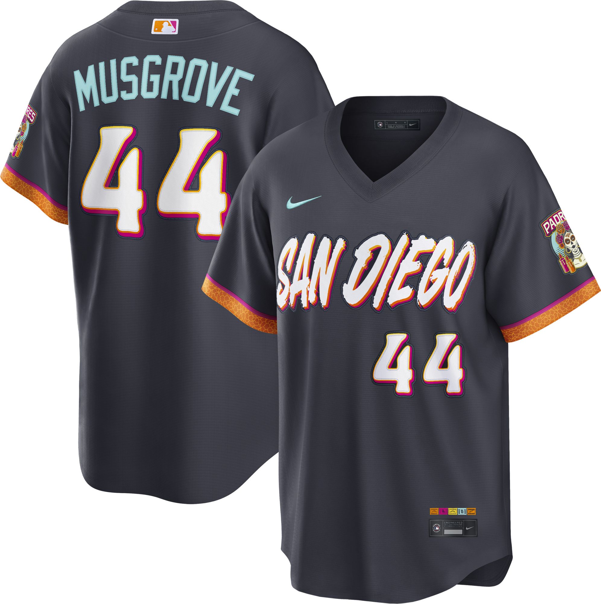 Nike Men's San Diego Padres Joe Musgrove #44 2026 City Connect Stadium Jersey