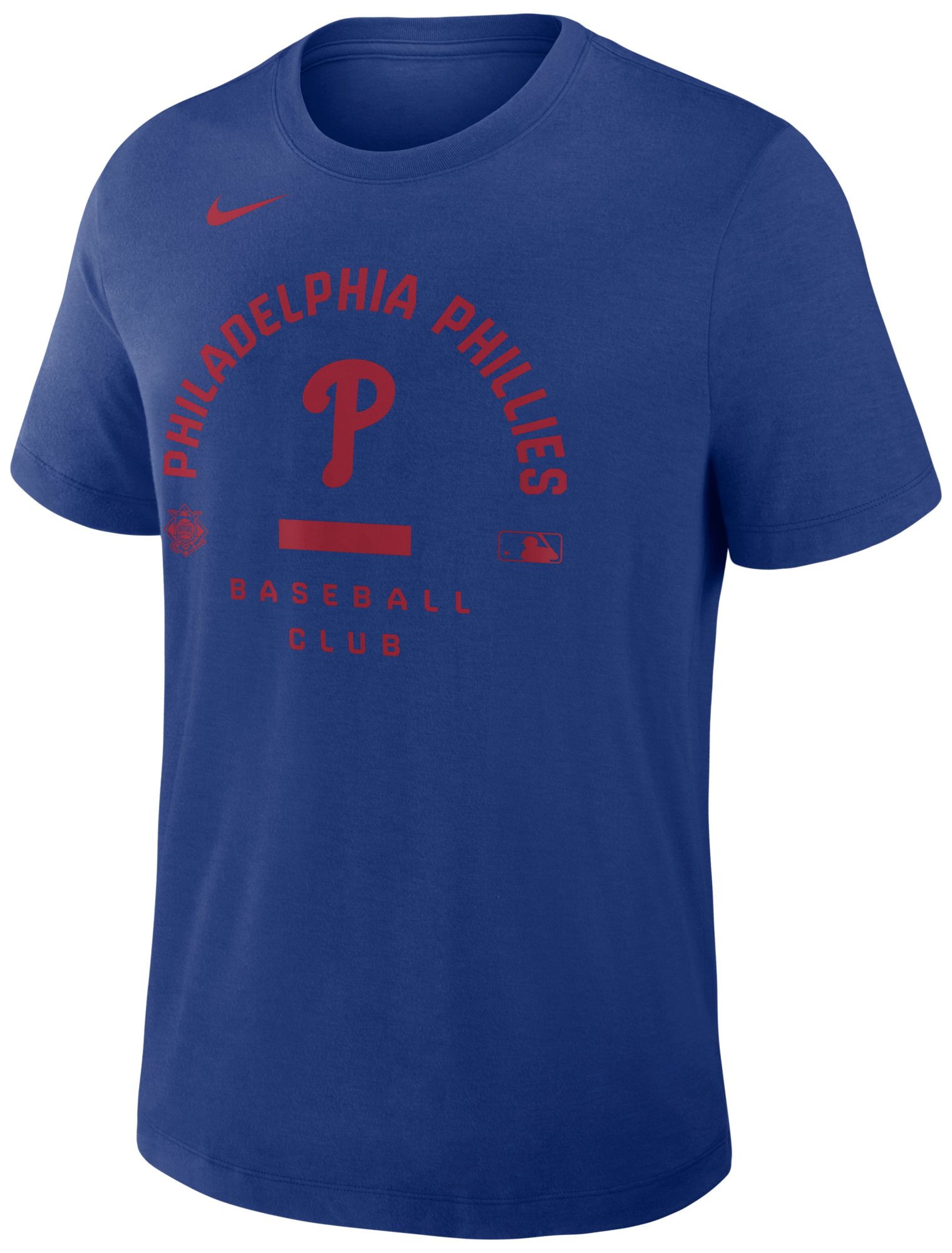 Nike Men's Philadelphia Phillies Blue Authentic Collection Early Work T-Shirt
