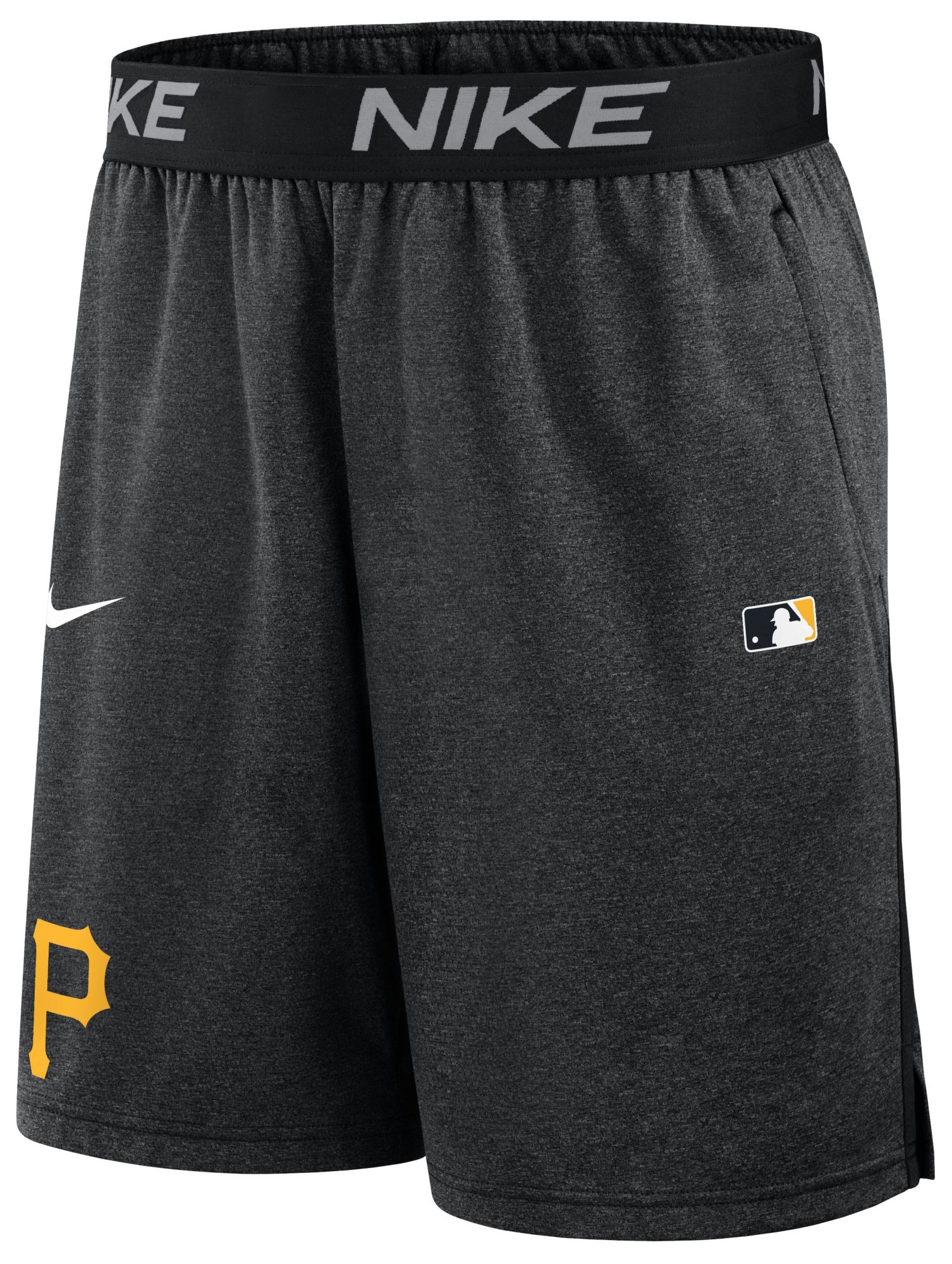Nike Men's Pittsburgh Pirates Black Authentic Collection Dri-FIT Shorts