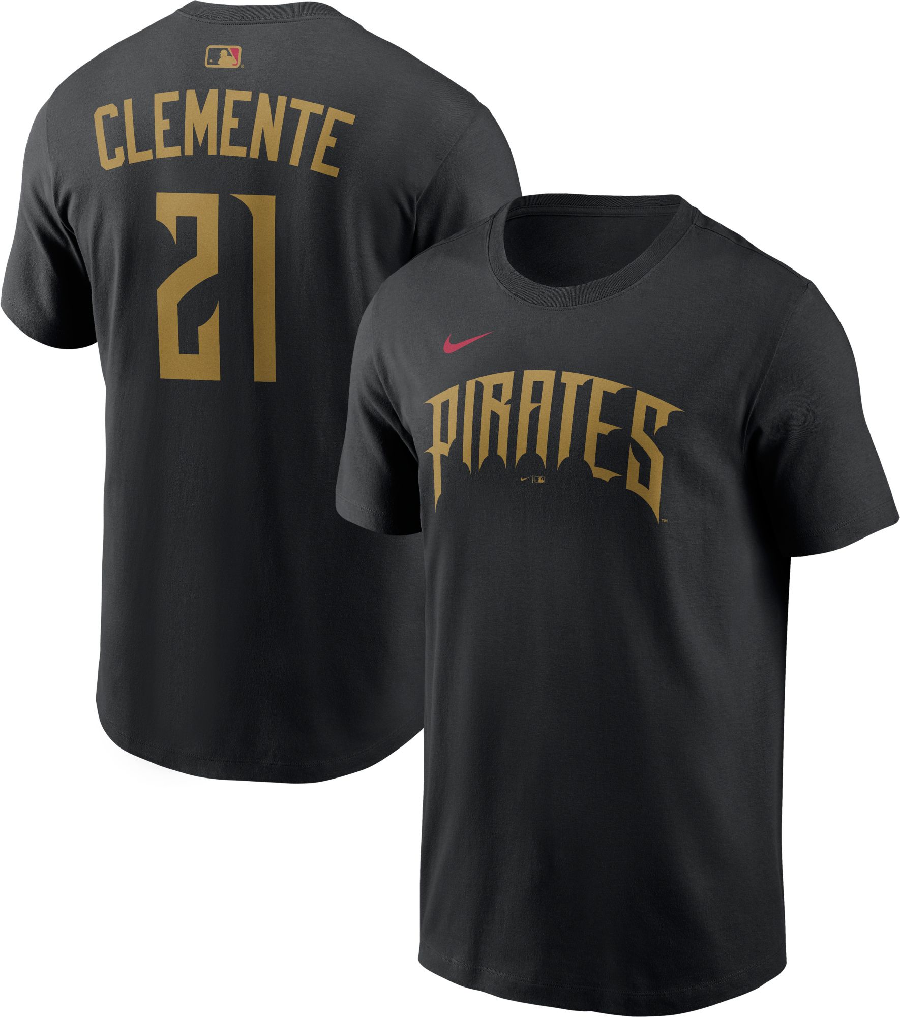 Nike Men's Pittsburgh Pirates 2026 City Connect Roberto Clemente #21 T-Shirt