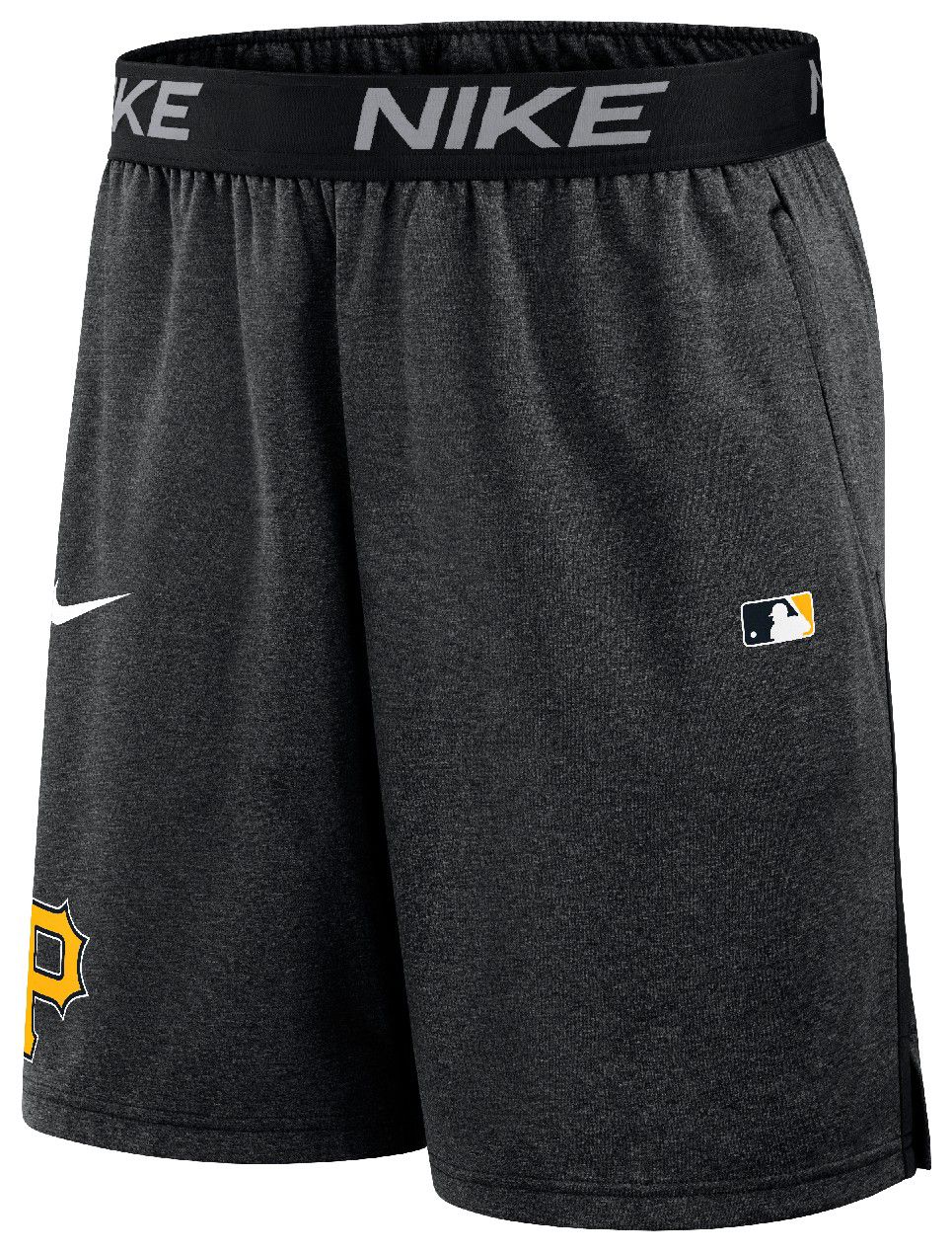 Nike Men's Pittsburgh Pirates Black Authentic Collection Shorts