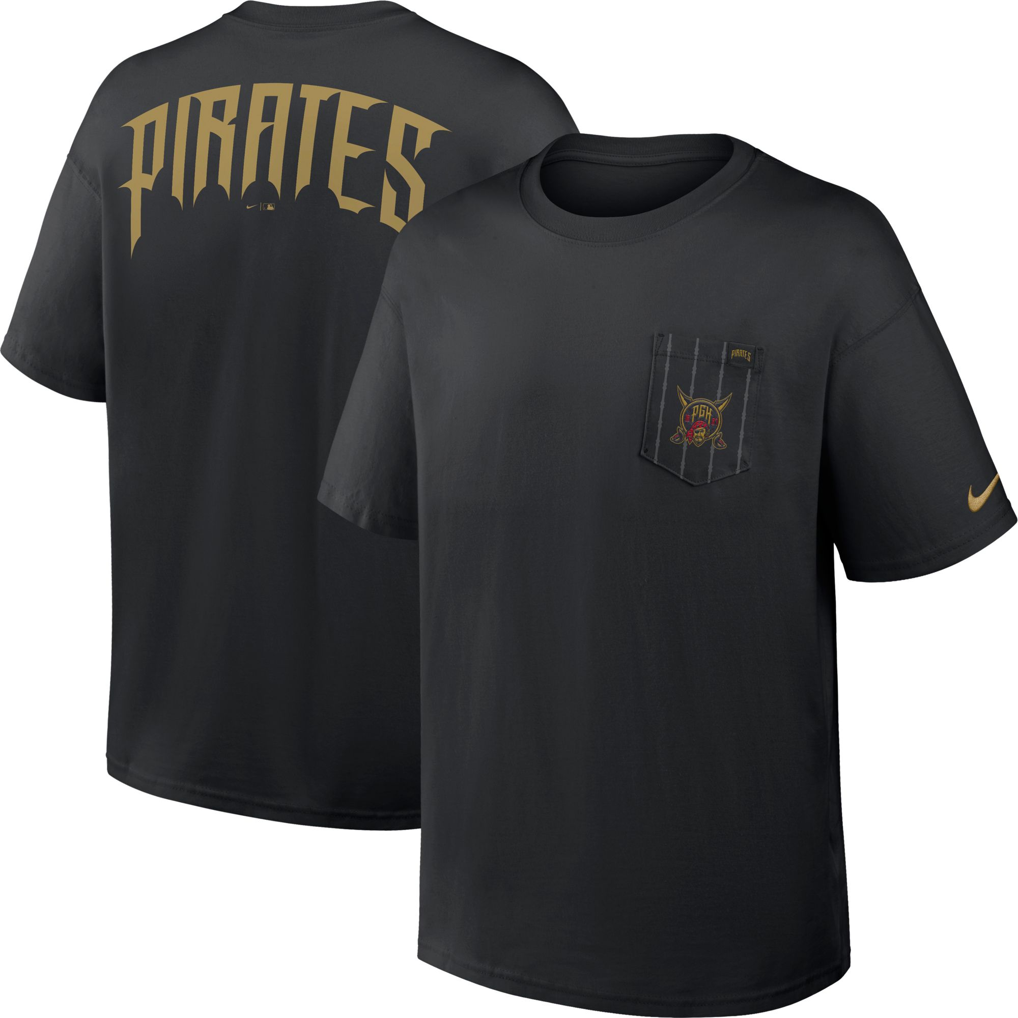Nike Men's Pittsburgh Pirates 2026 City Connect Max90 Pocket T-Shirt