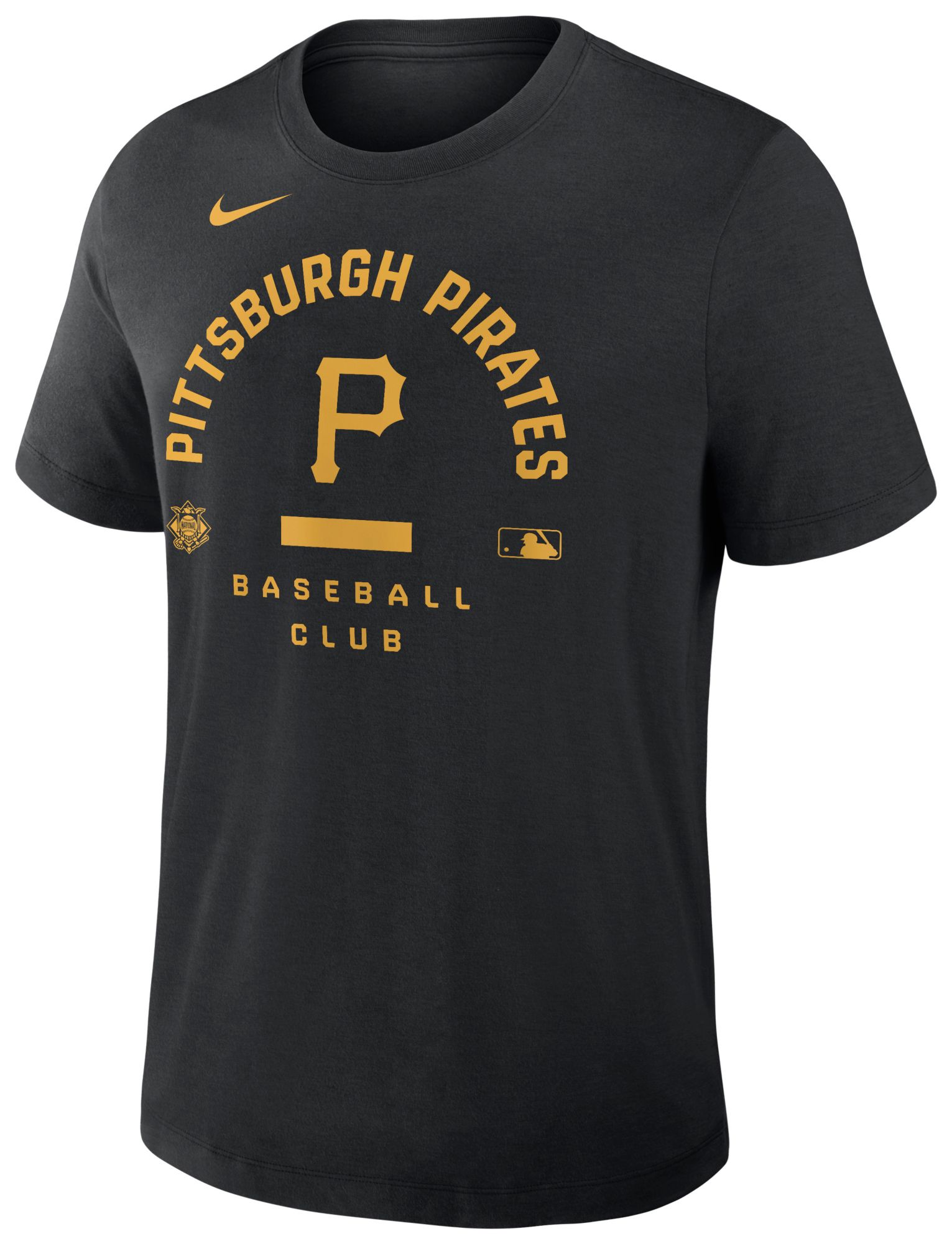 Nike Men's Pittsburgh Pirates Black Authentic Collection Early Work T-Shirt