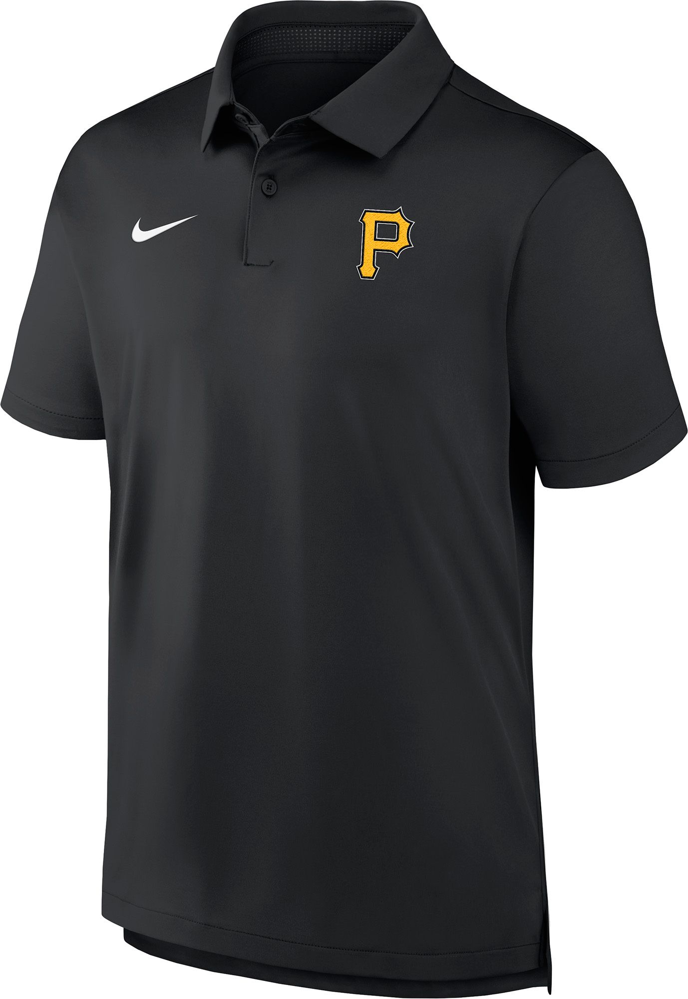 Nike Men's Pittsburgh Pirates Black Tour Polo