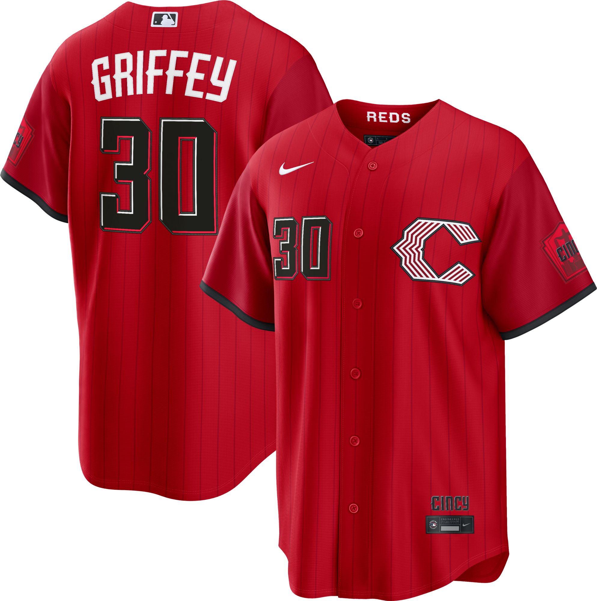 Nike Men's Cincinnati Reds Ken Griffey Jr. #24 2026 City Connect Stadium Jersey