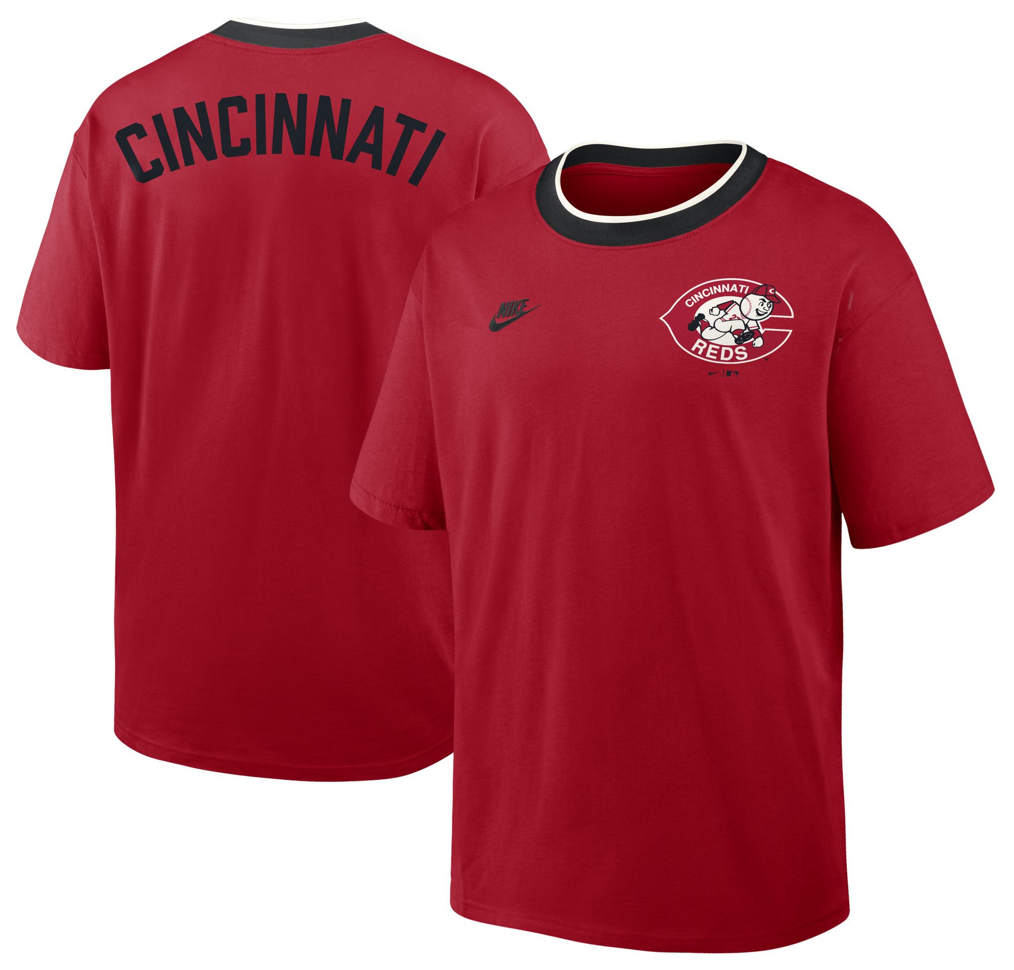 Nike Men's Cincinnati Reds Red Cooperstown Air Fit T-Shirt
