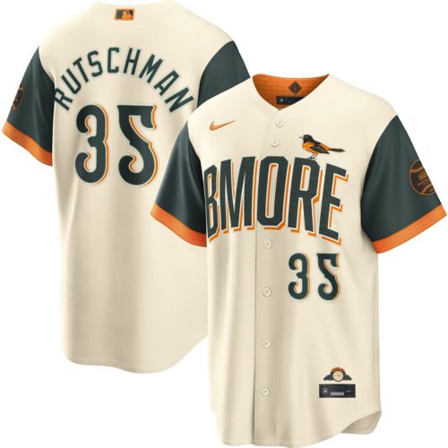 Nike Men's Baltimore Orioles Orange Cal Ripken Jr. #8 Cooperstown