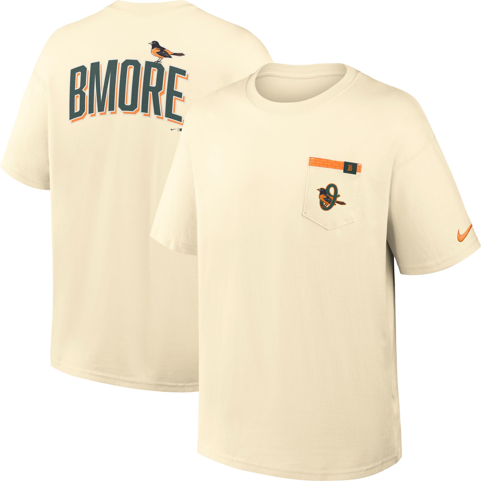 Nike Men's Baltimore Orioles 2026 City Connect Max90 Pocket T-Shirt