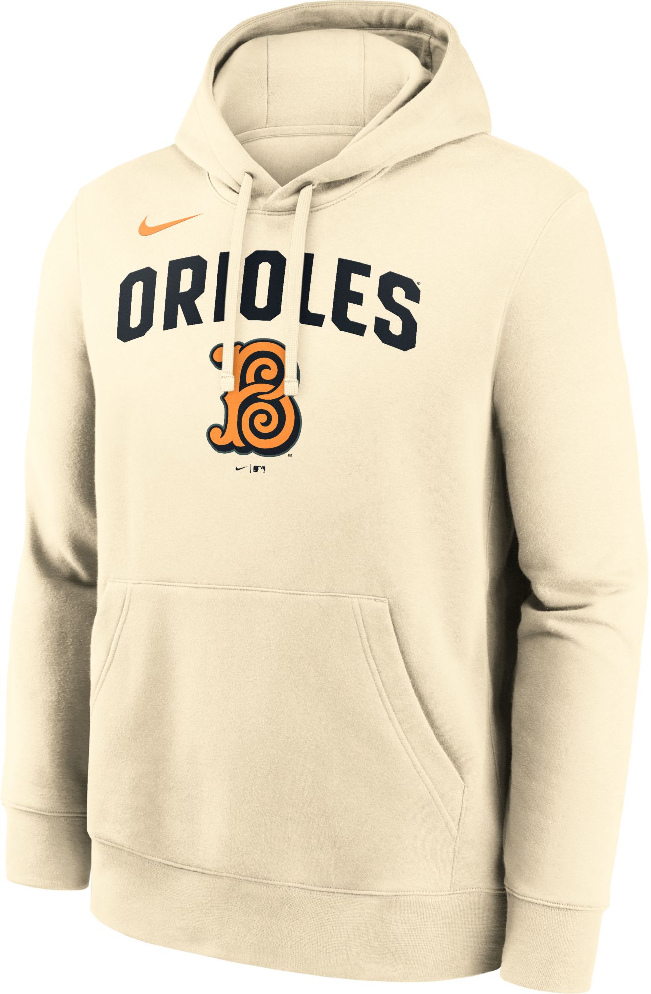 Nike Men's Baltimore Orioles 2026 City Connect Wordmark Club Hoodie