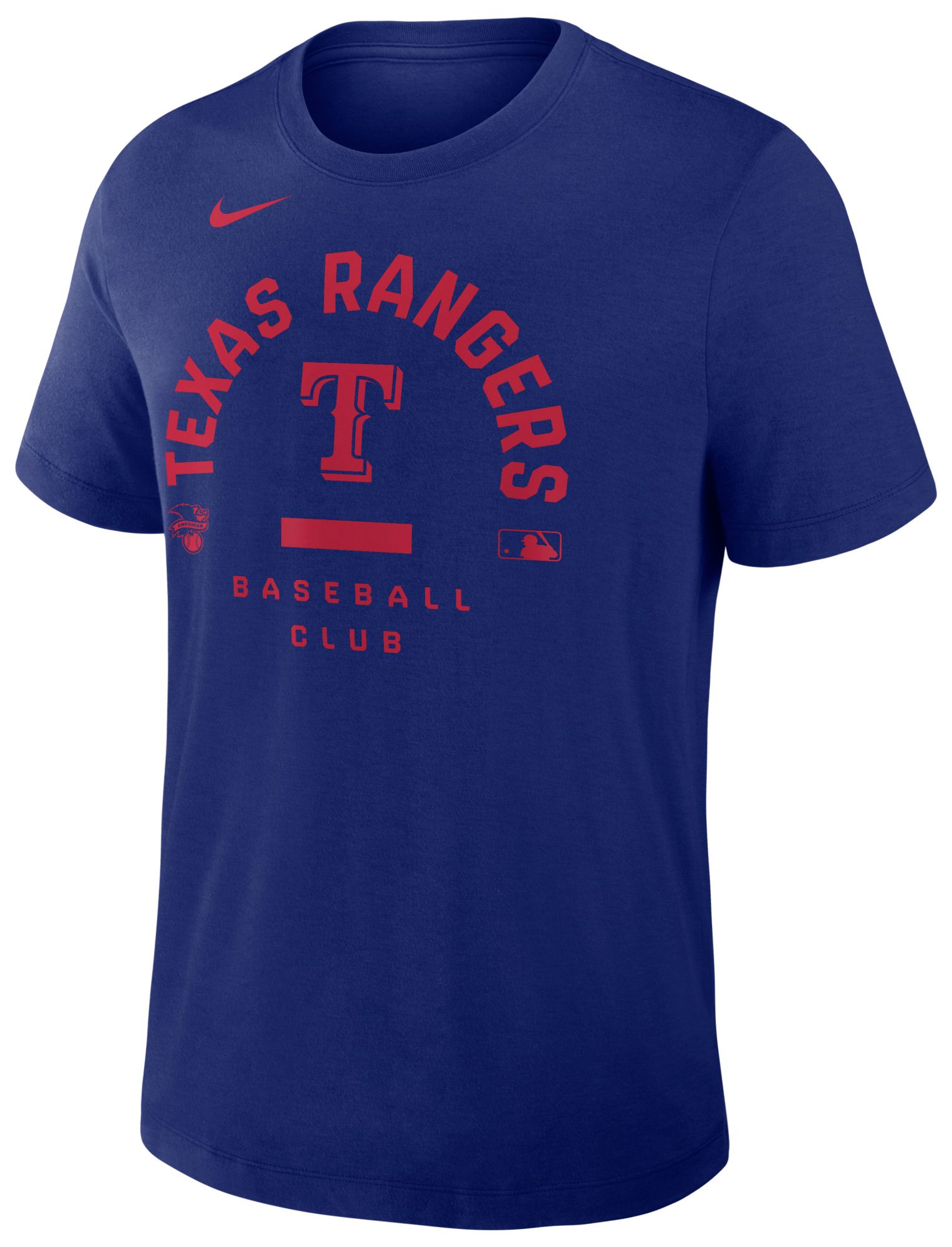 Nike Men's Texas Rangers Royal Authentic Collection Early Work T-Shirt