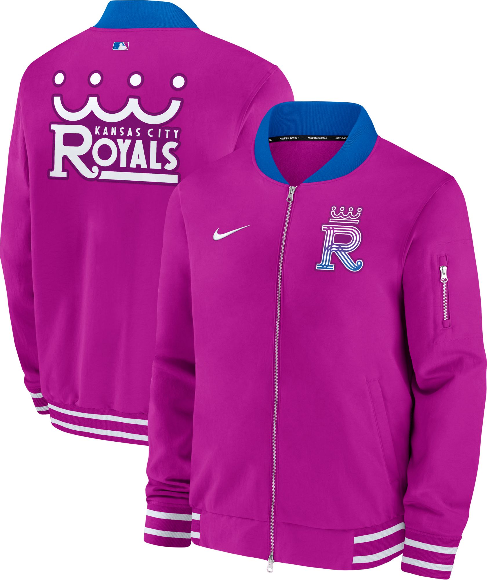 Nike Men's Kansas City Royals 2026 City Connect Bomber Jacket