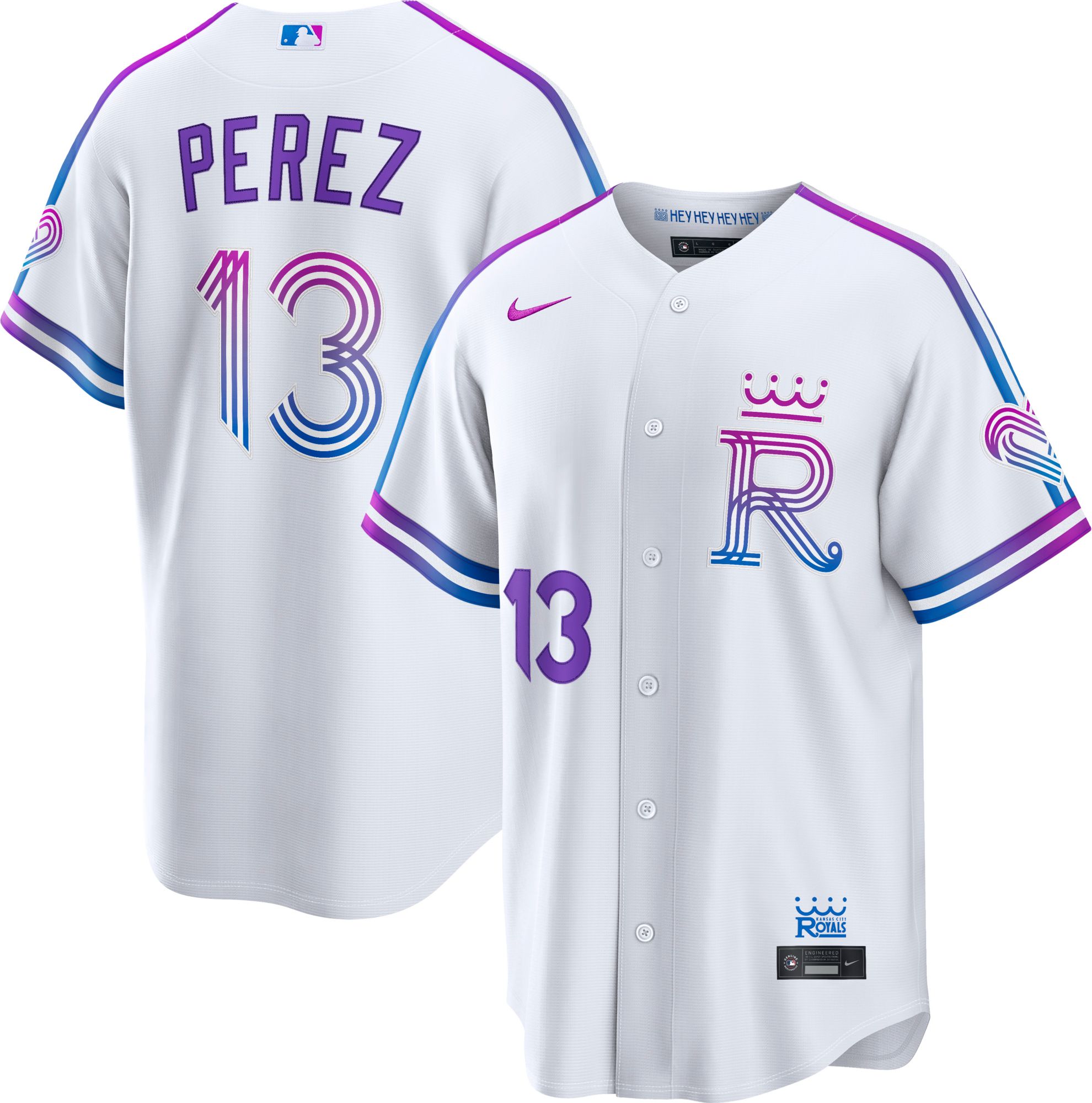 Nike Men's Kansas City Royals Salvador Perez #13 2026 City Connect Stadium Jersey