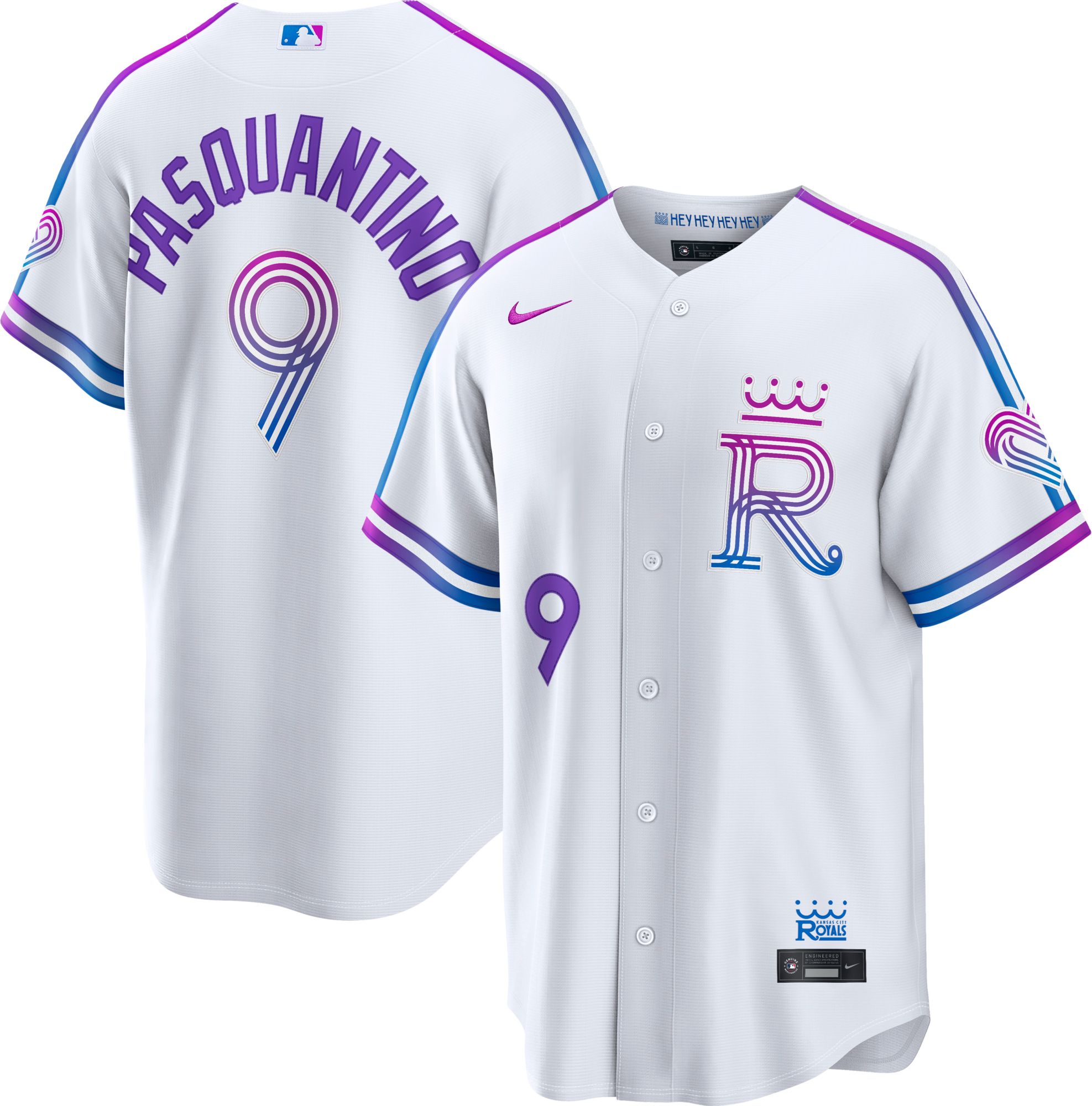 Nike Men's Kansas City Royals Vinnie Pasquantino #9 2026 City Connect Stadium Jersey