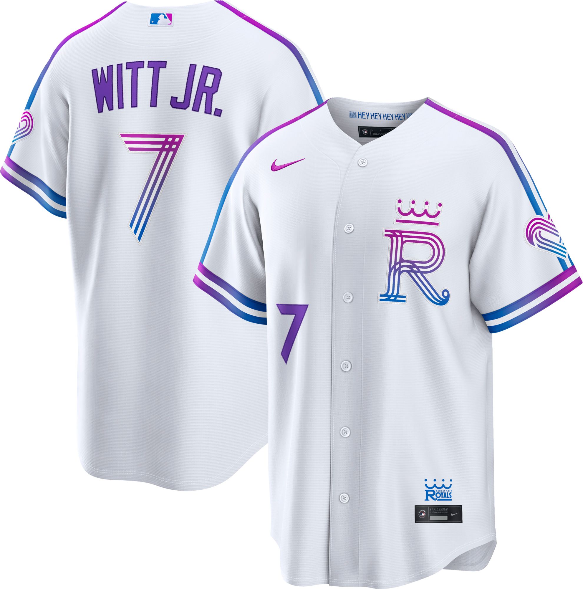 Nike Men's Kansas City Royals Bobby Witt Jr. #7 2026 City Connect Stadium Jersey