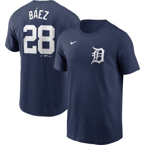 Nike Detroit Tigers ベースボールシャツ Men's Detroit Tigers Nike Navy 2024 MLB Postseason Authentic