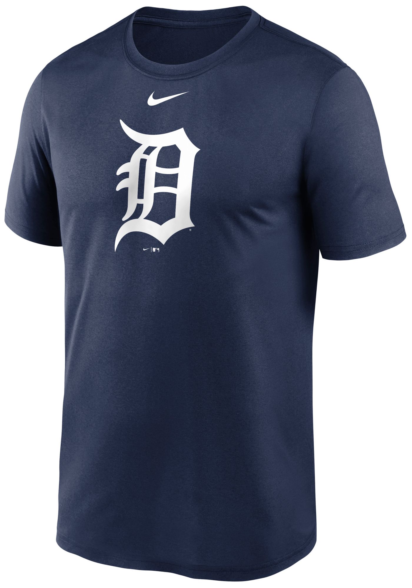 Nike Men's Detroit Tigers Navy Legend Logo T-Shirt