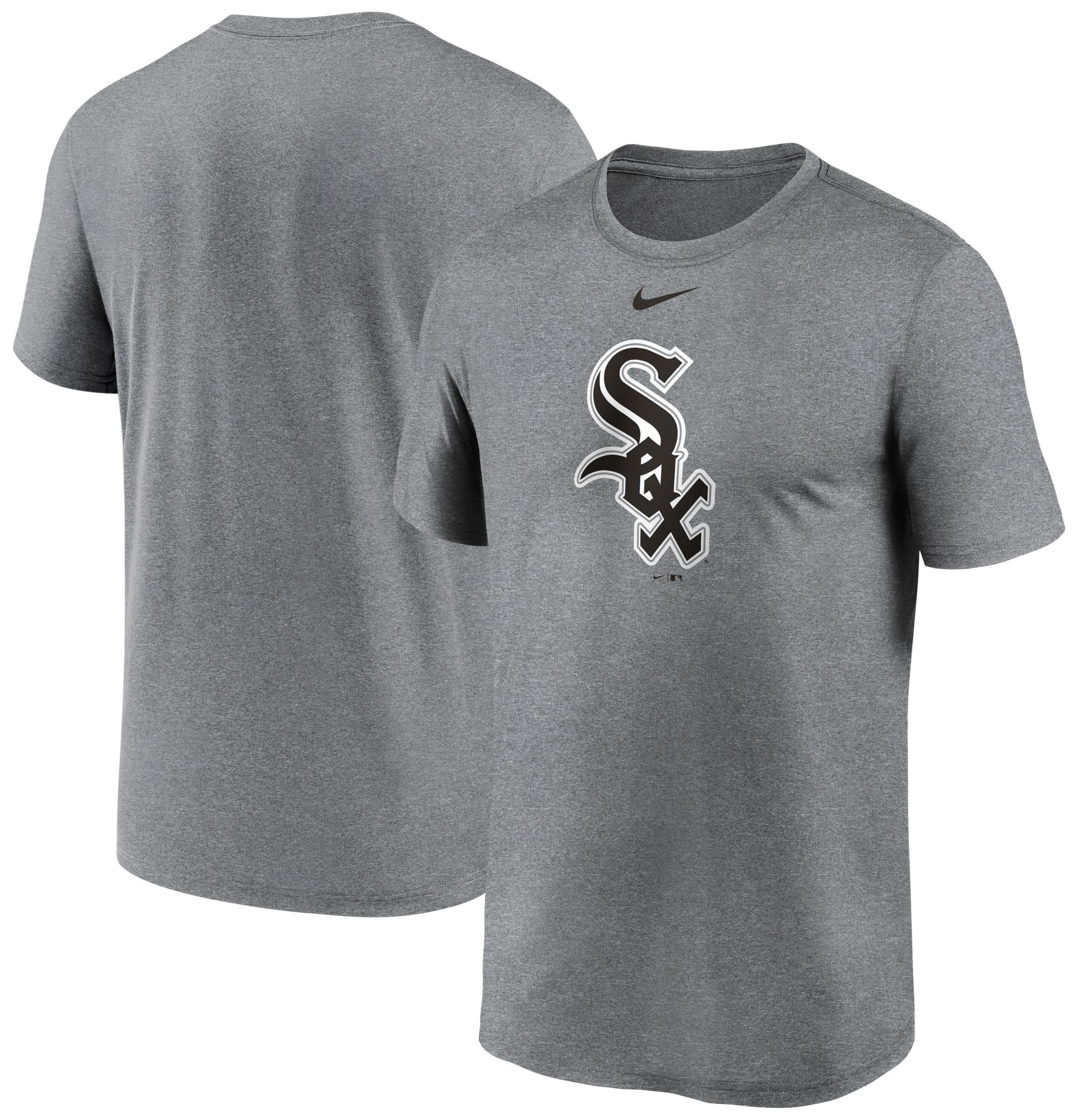 Nike Men's Chicago White Sox Gray Legend Logo T-Shirt