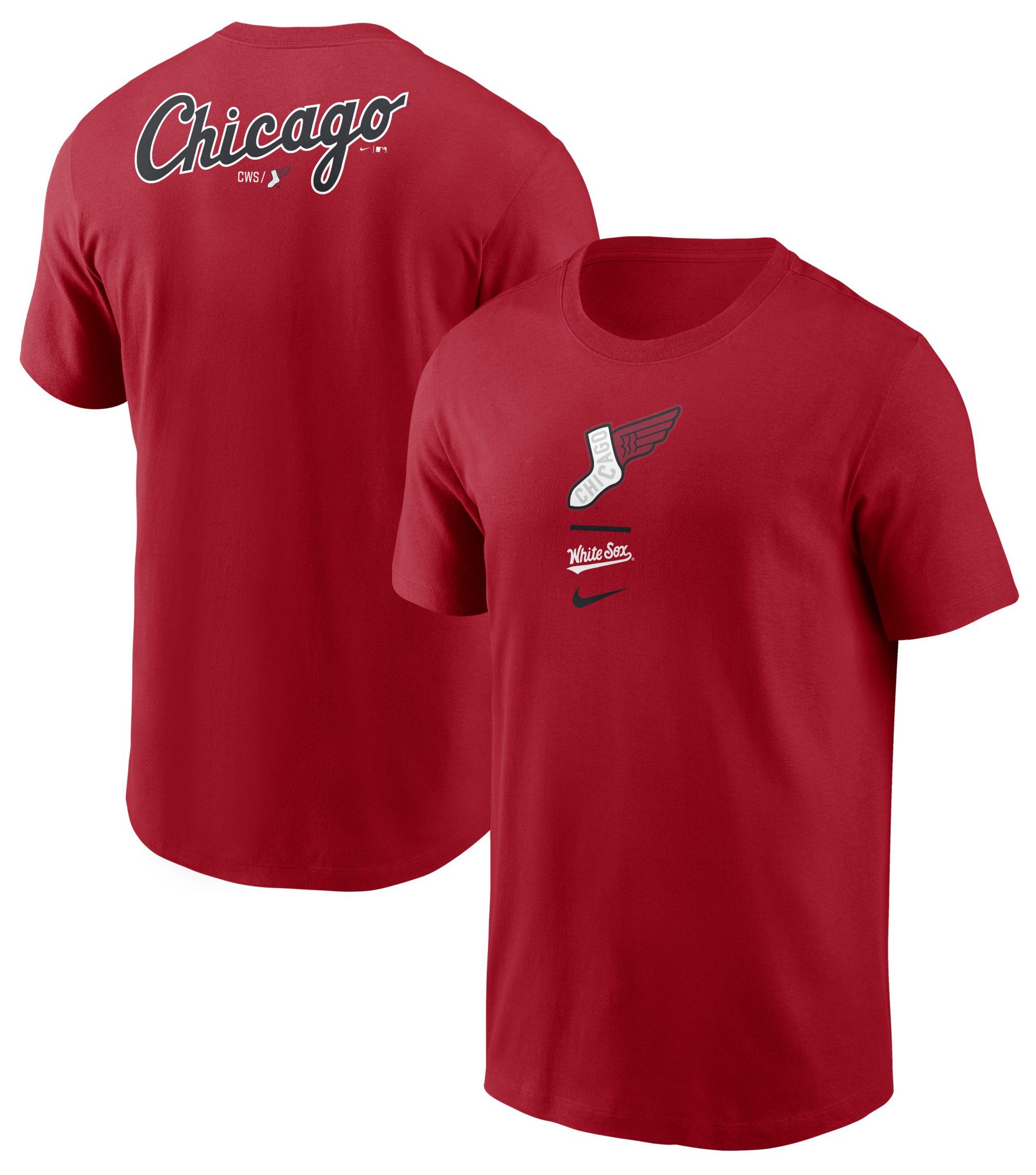 Nike Men's City Connect Chicago White Sox 2 Hit T-Shirt
