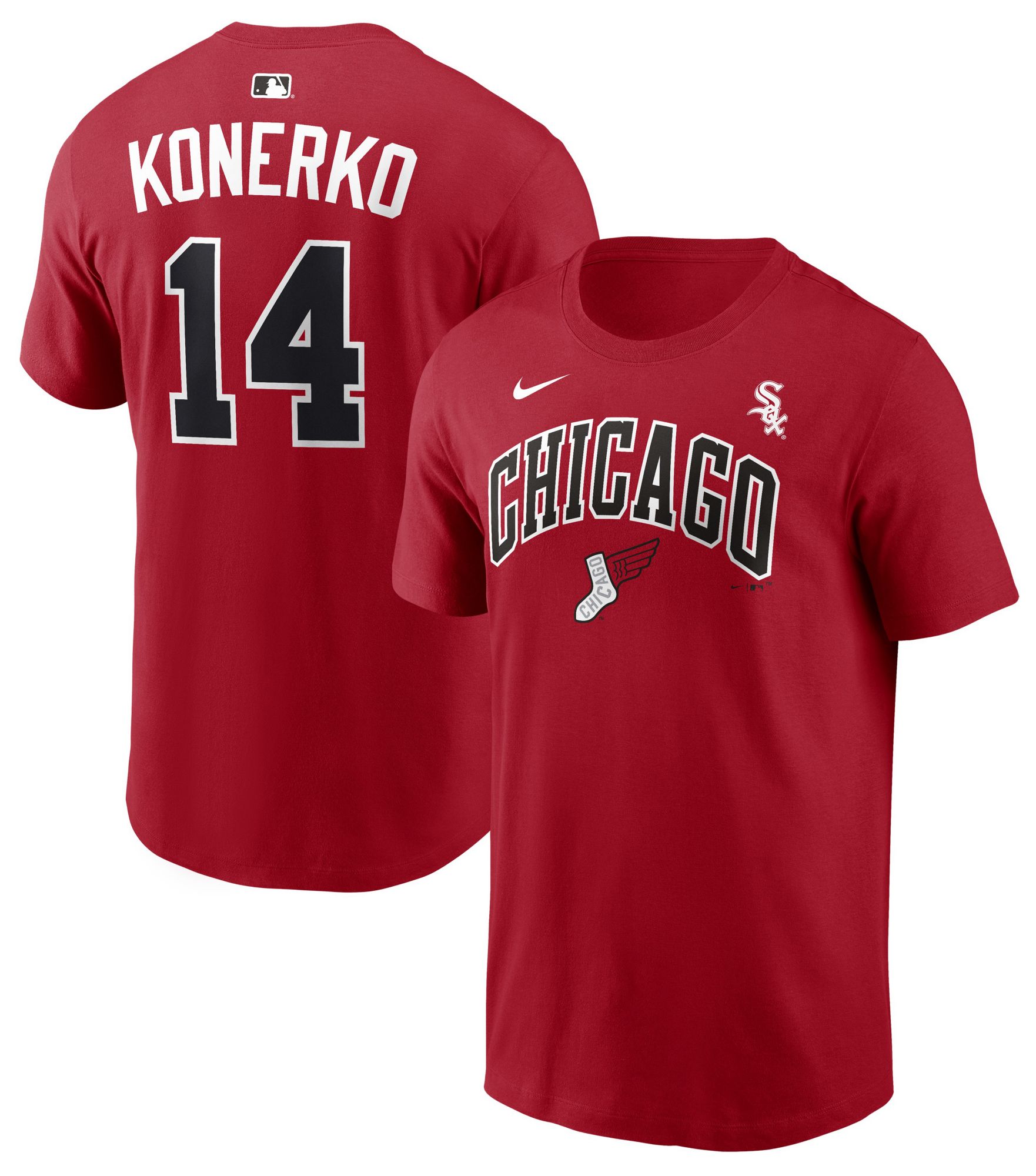 Nike Men's Chicago White Sox City Connect Paul Konerko #14 T-Shirt