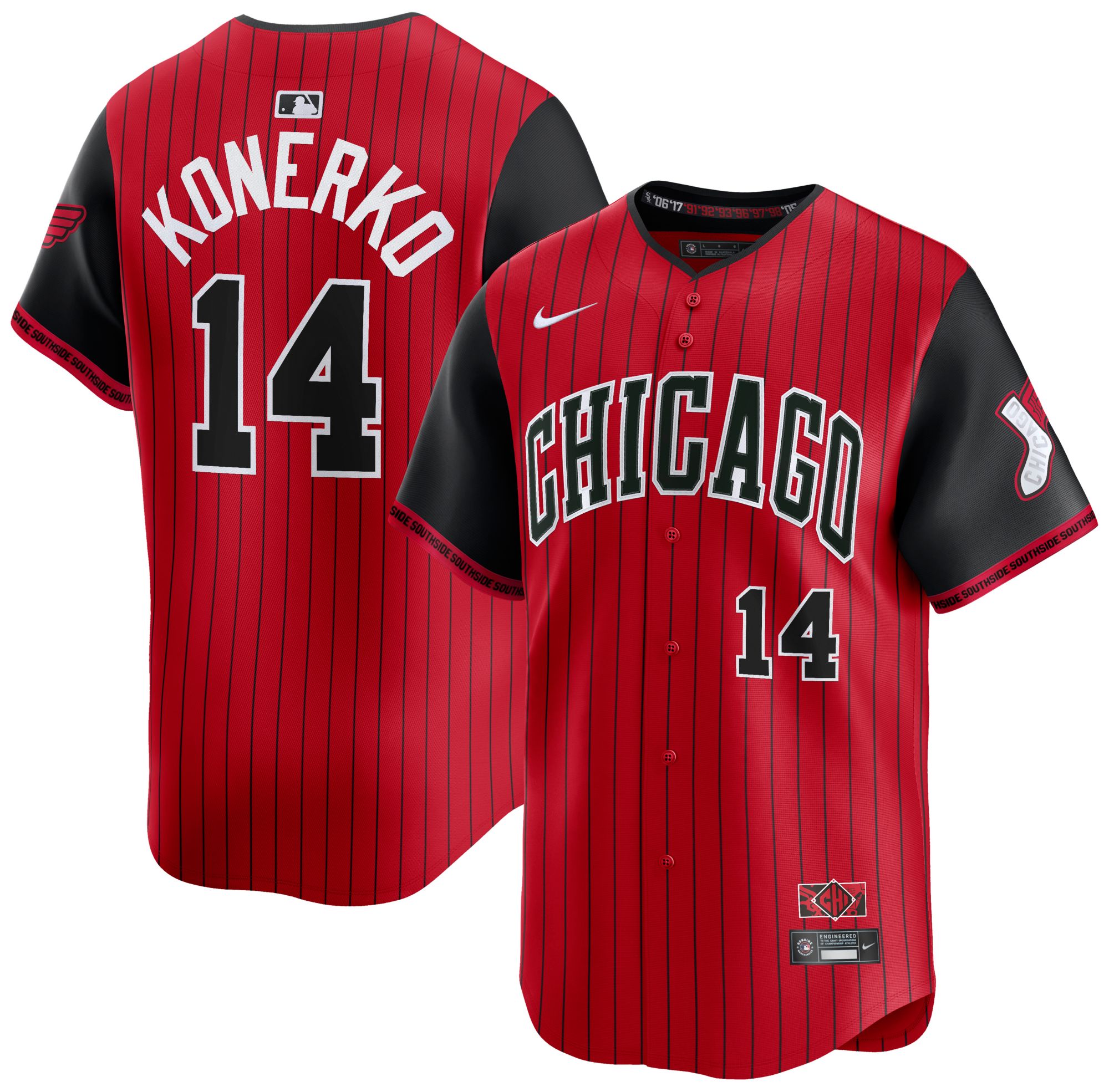 Nike Men's Chicago White Sox Paul Konerko #14 Red Limited Jersey