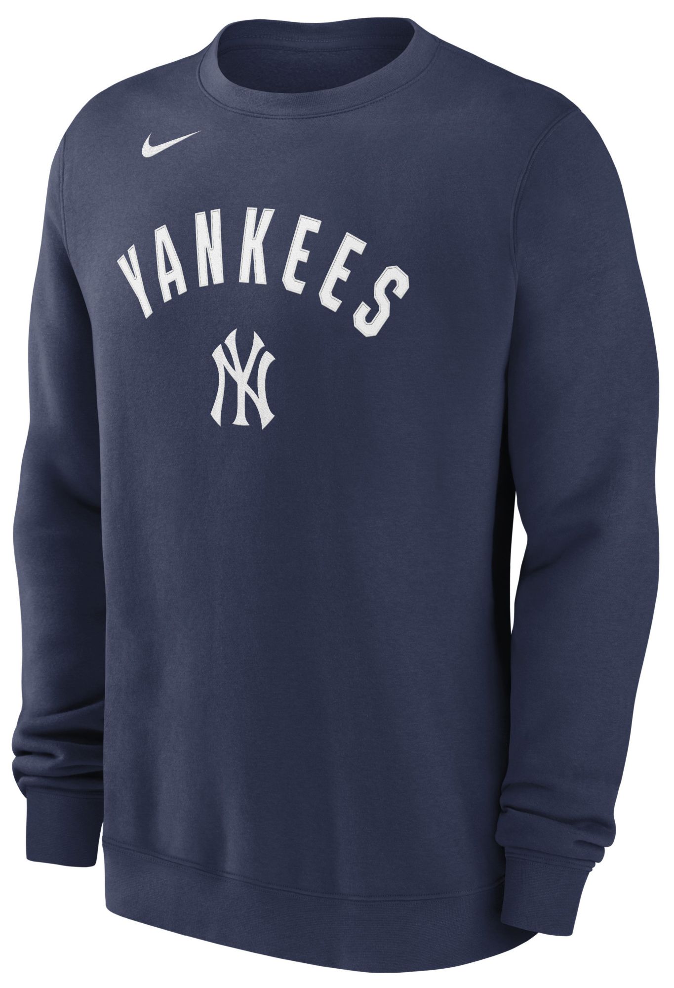 Nike Men's New York Yankees Navy Twill Club Hoodie