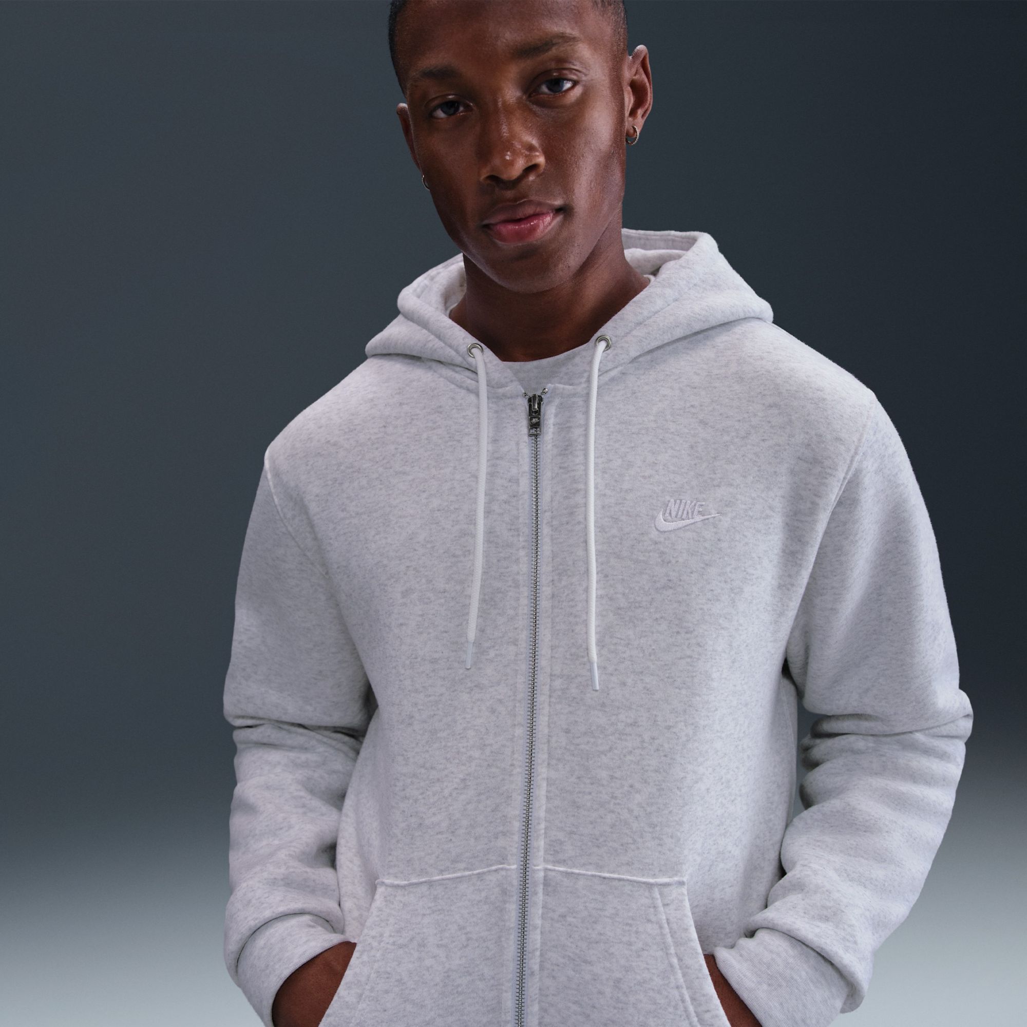 Nike Men's Club Fleece Full-Zip Hoodie