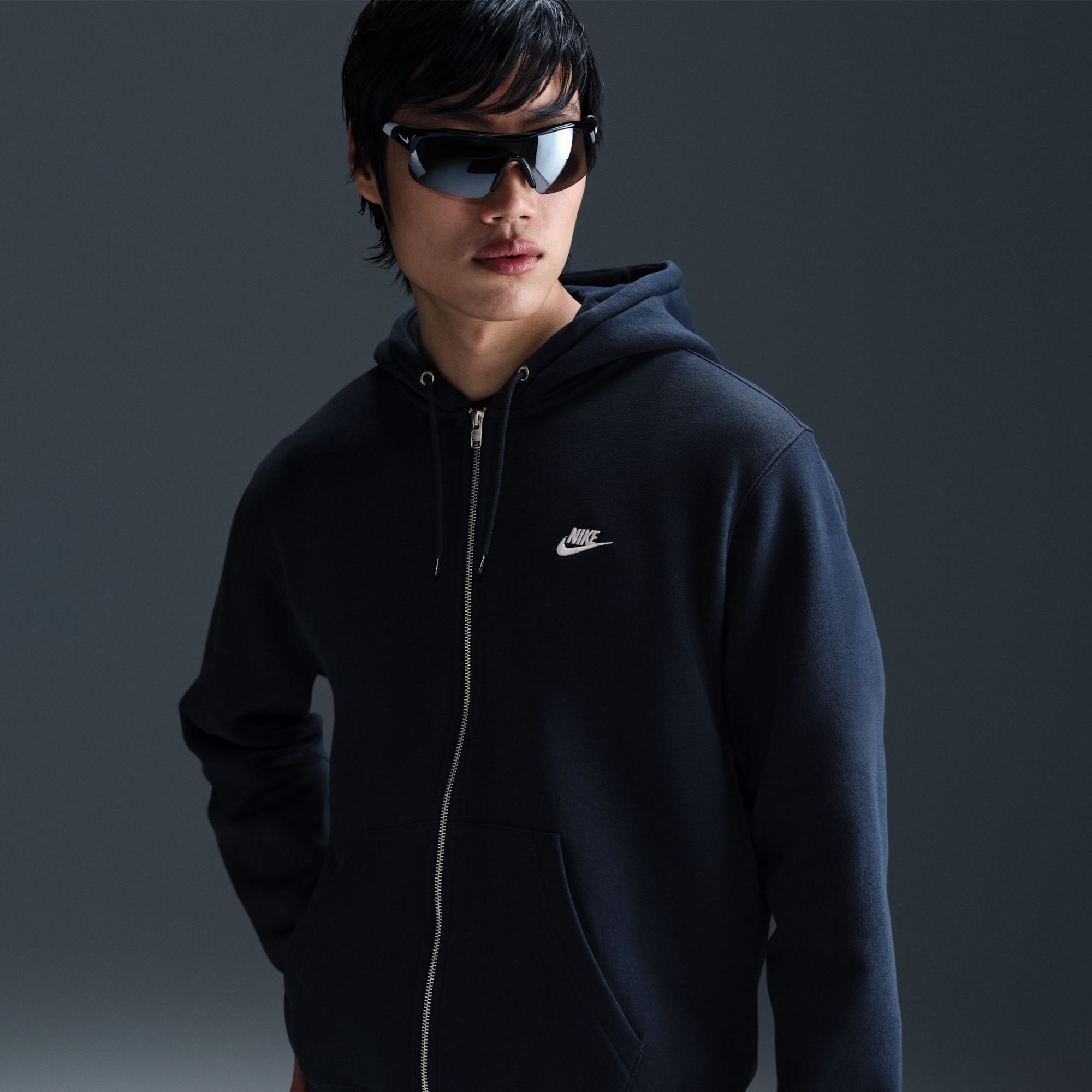Nike Men's Club Fleece Full-Zip Hoodie