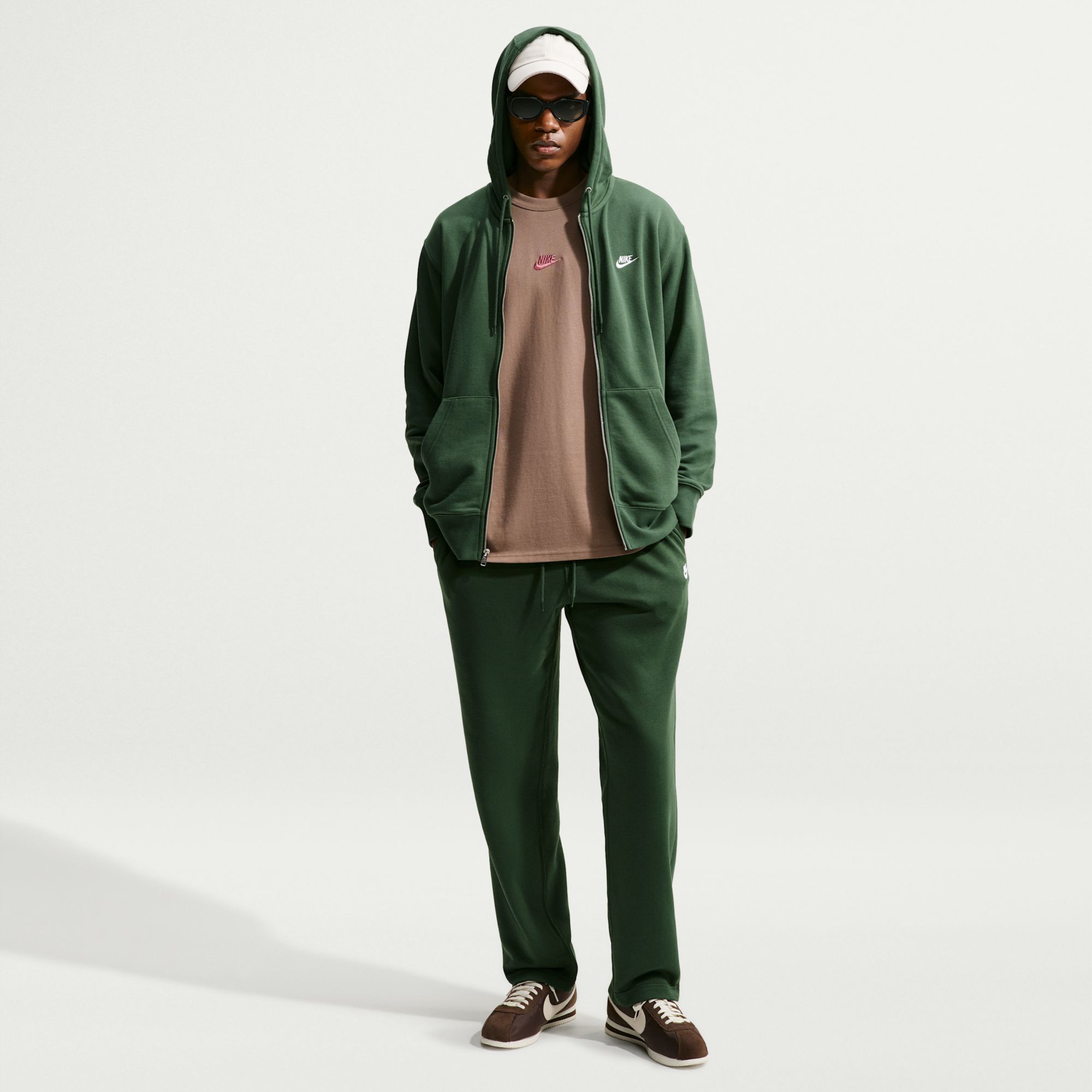 Nike Men's Club Open-Hem Fleece Pants