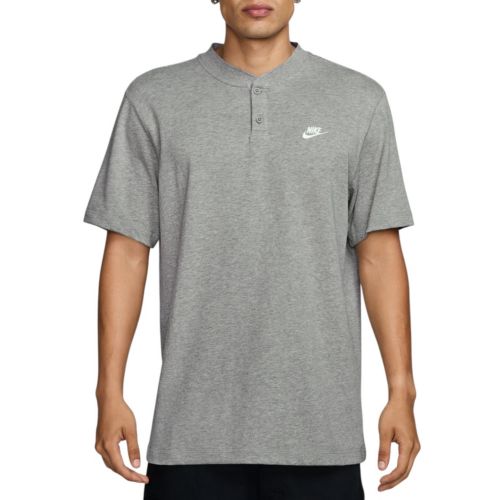 Nike Men's Club Fleece Long Sleeve Henley Shirt Dick's Sporting