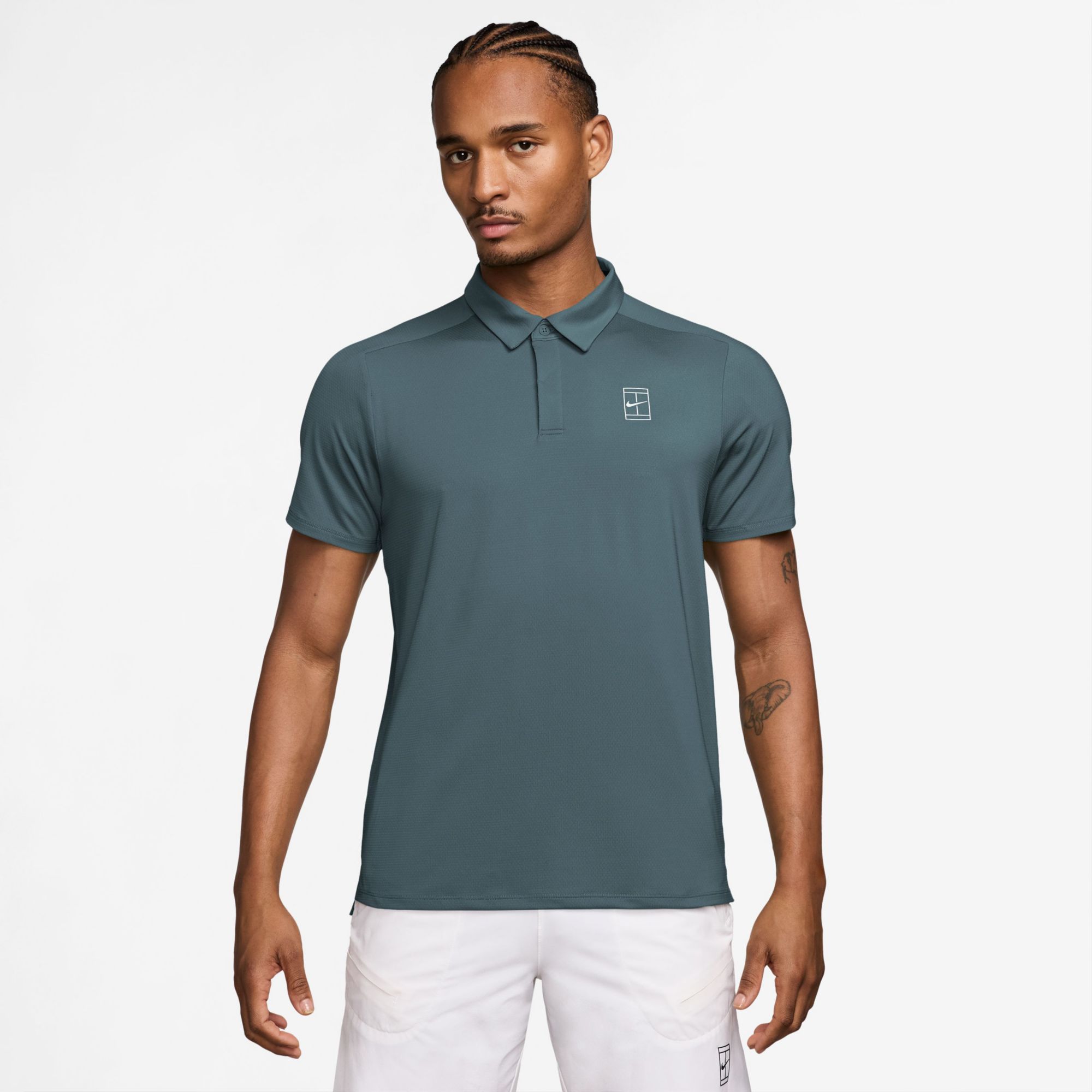 Nike Men's NikeCourt Slim-Fit Advantage Dri-FIT Tennis Polo