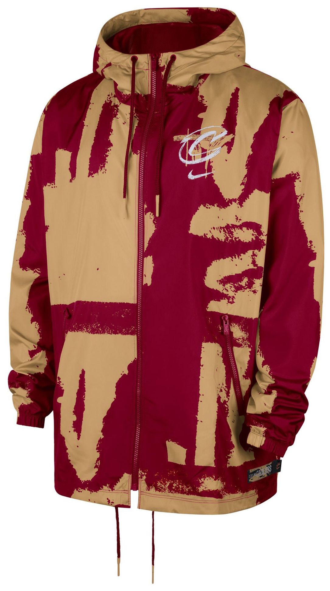 Nike Men's Cleveland Cavaliers Red Club Woven Jacket