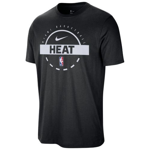 Nike Men's Miami Heat Black Vintage Hoops T-Shirt Dick's