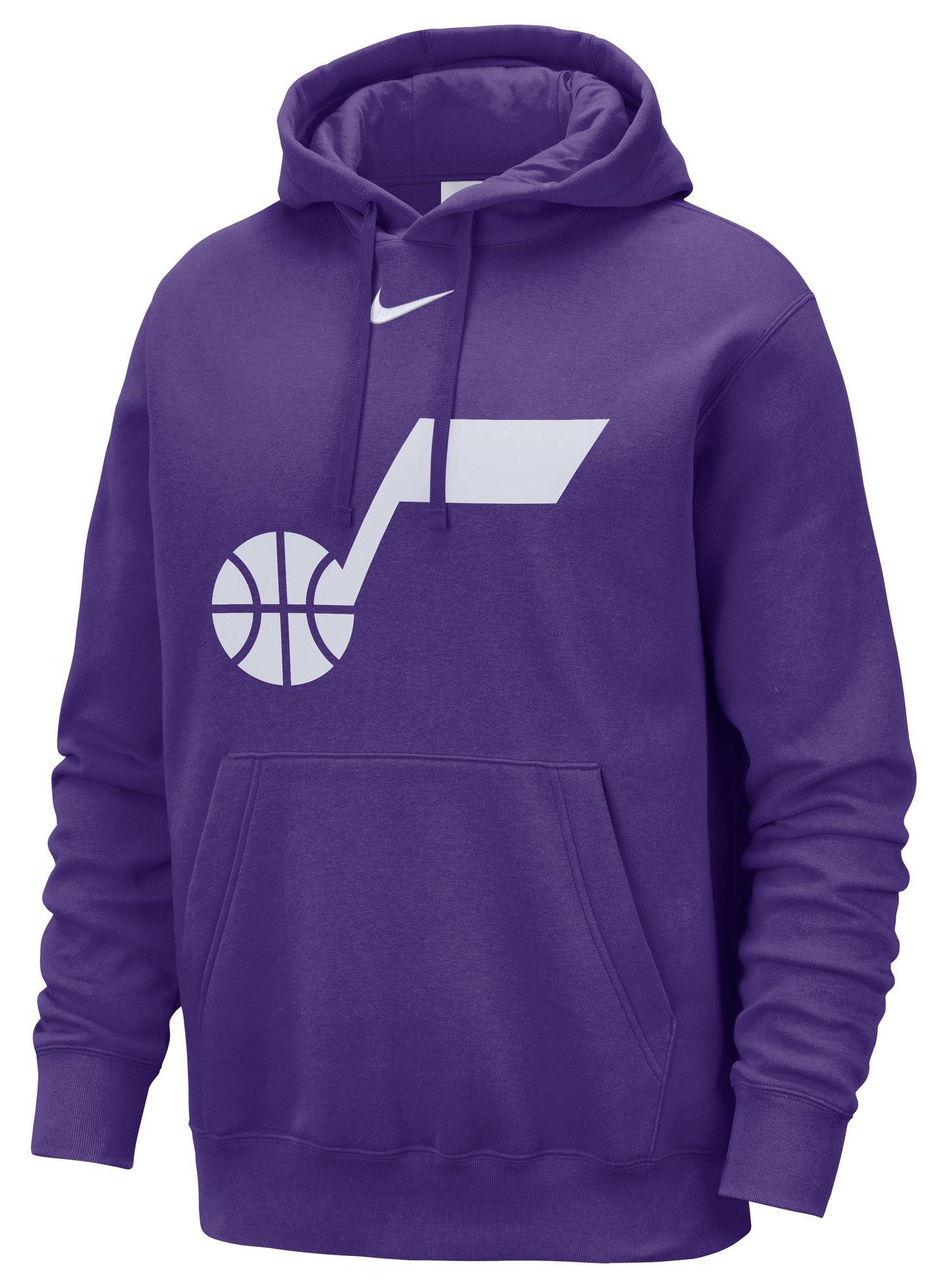 Nike Men's Utah Jazz Purple Logo Club Pullover Hoodie