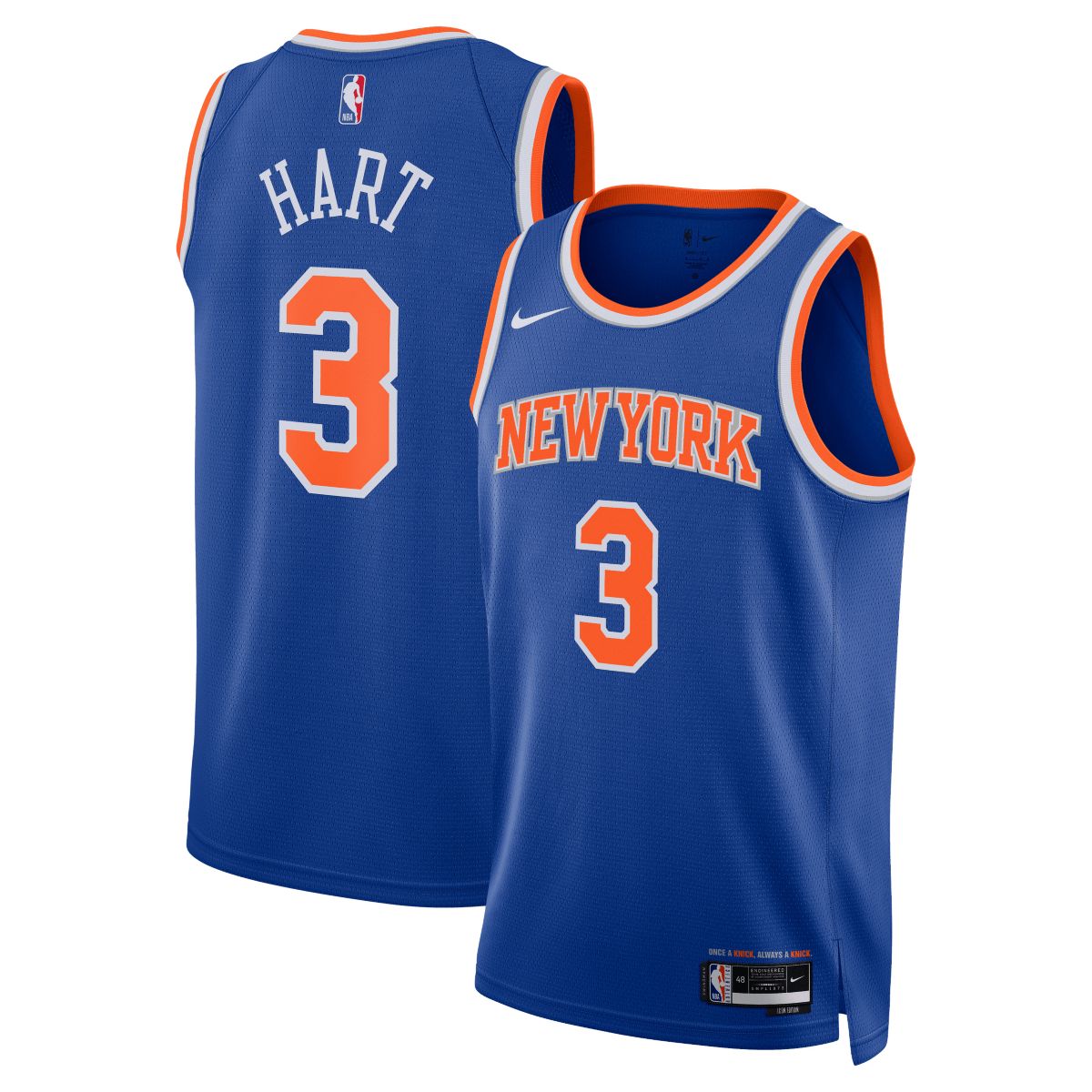 Nike Youth New York Knicks OG Anunoby #8 Swingman Icon Jersey