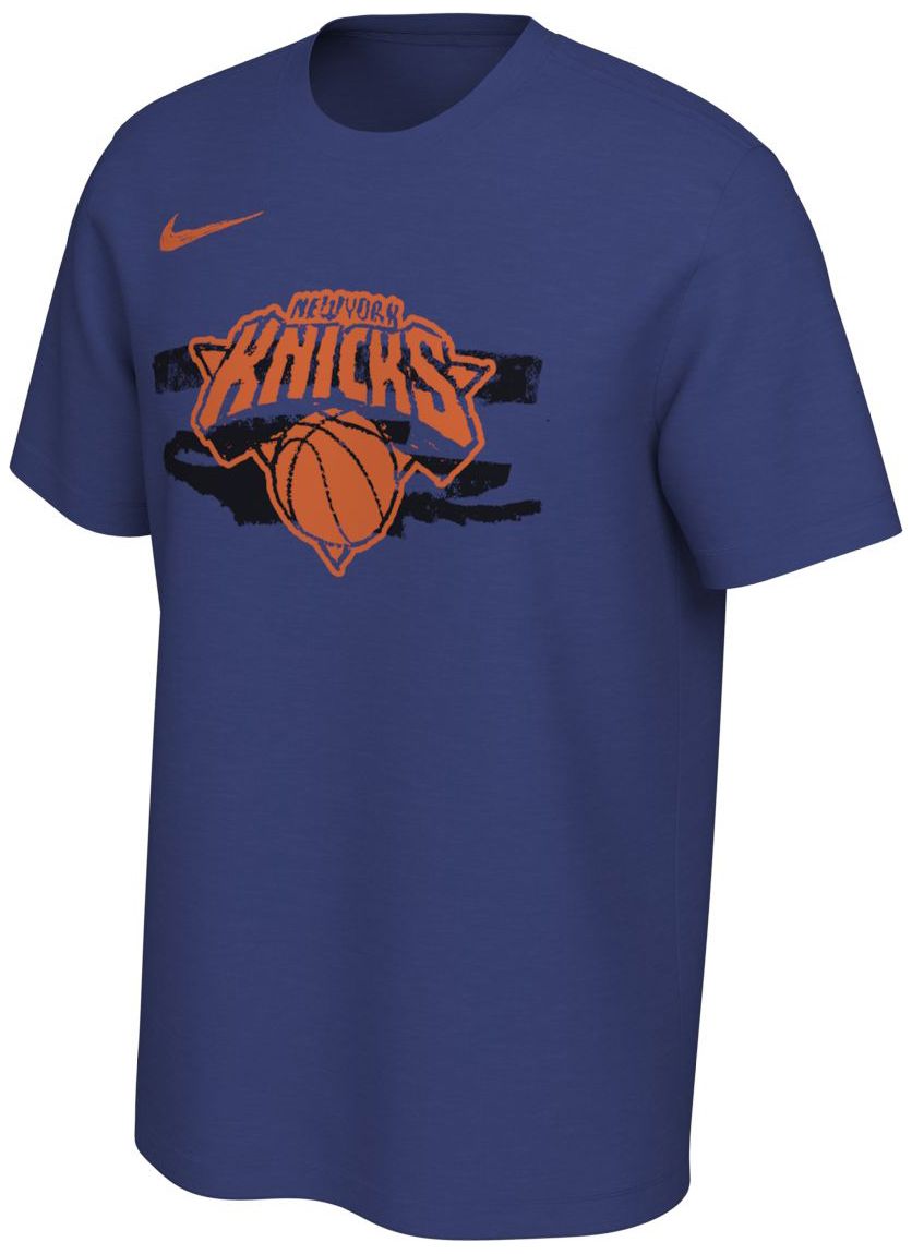 Nike Men's New York Knicks Blue T-Shirt