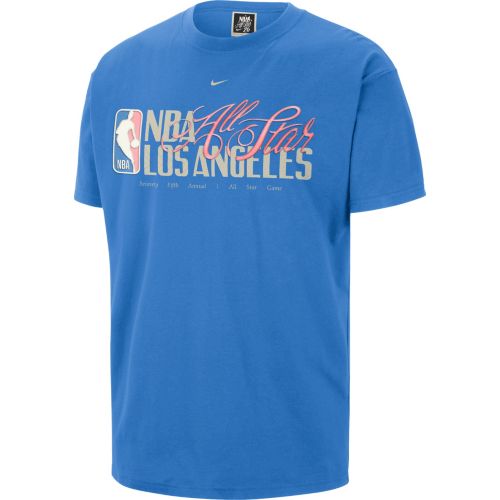 Nike Adult 2025-26 NBA All-Star Game Max90 Flash Blue T-Shirt