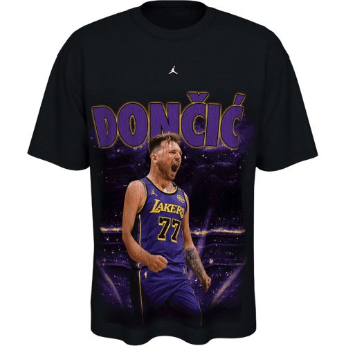 Lakers DONČIĆ 77 ＋25年プレーオフ観戦限定Tシャツ付き Jordan Adult Los Angeles Lakers Luka Doncic #77 Purple