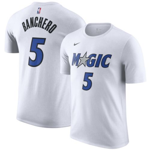 ウェア Orlando Magic#5 Banchero GameJersey M Nike Men's Orlando Magic Paolo Banchero #5 White Replica