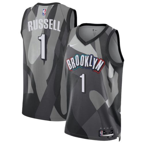 Nike Adult 2024-25 City Edition Brooklyn Nets Cam Thomas #24 Black