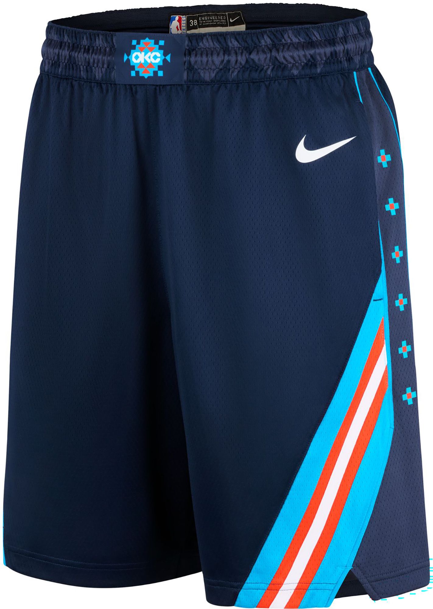 Nike Adult 2025-26 City Edition Oklahoma City Thunder Swingman Shorts