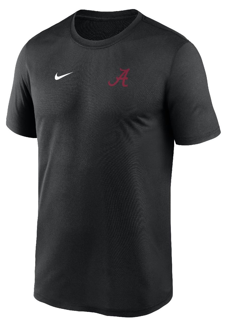 Nike Men's Alabama Crimson Tide Legend Logo Black T-Shirt