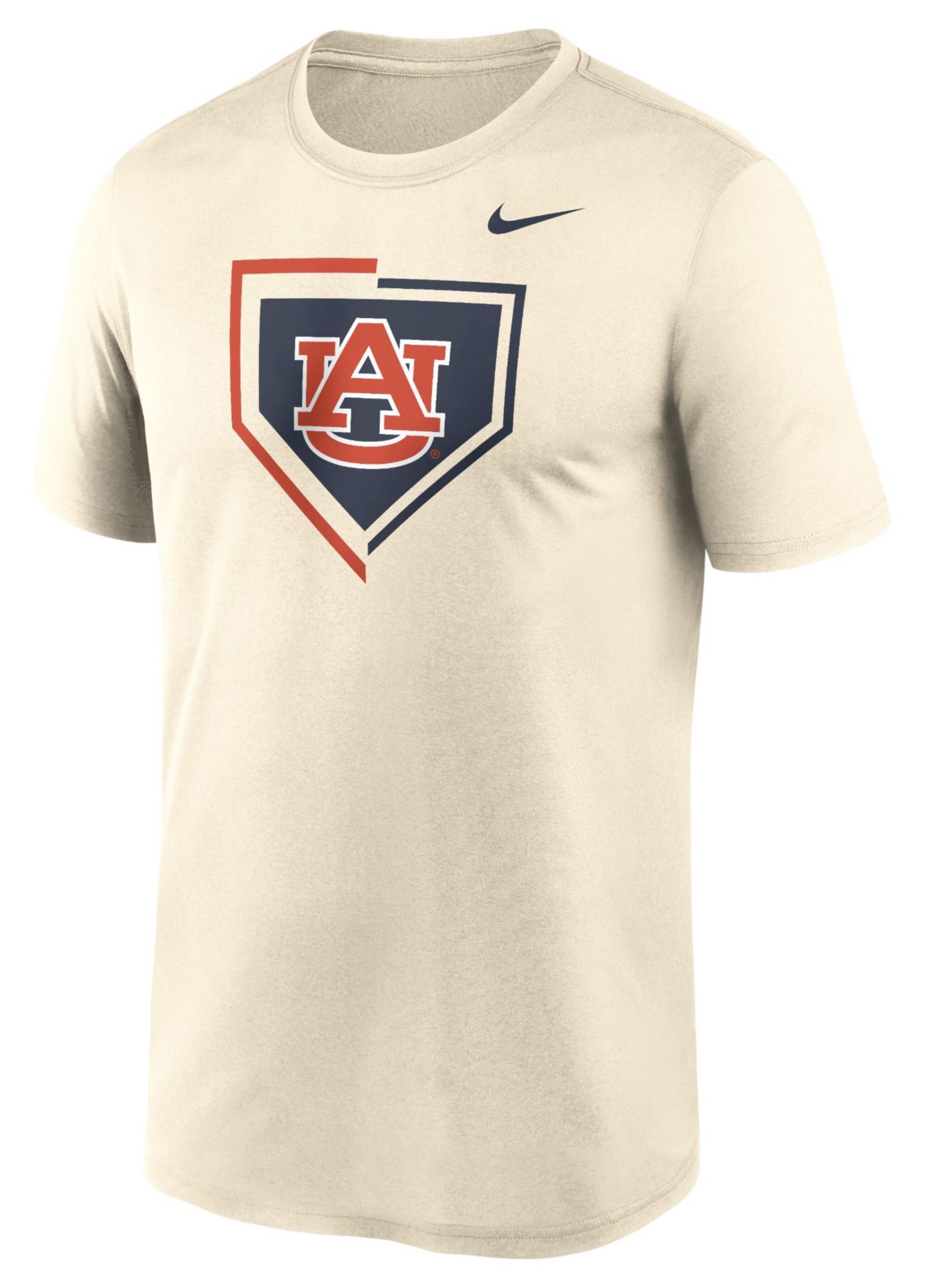 Nike Adult Auburn Tigers Baseball Icon Natural T-Shirt