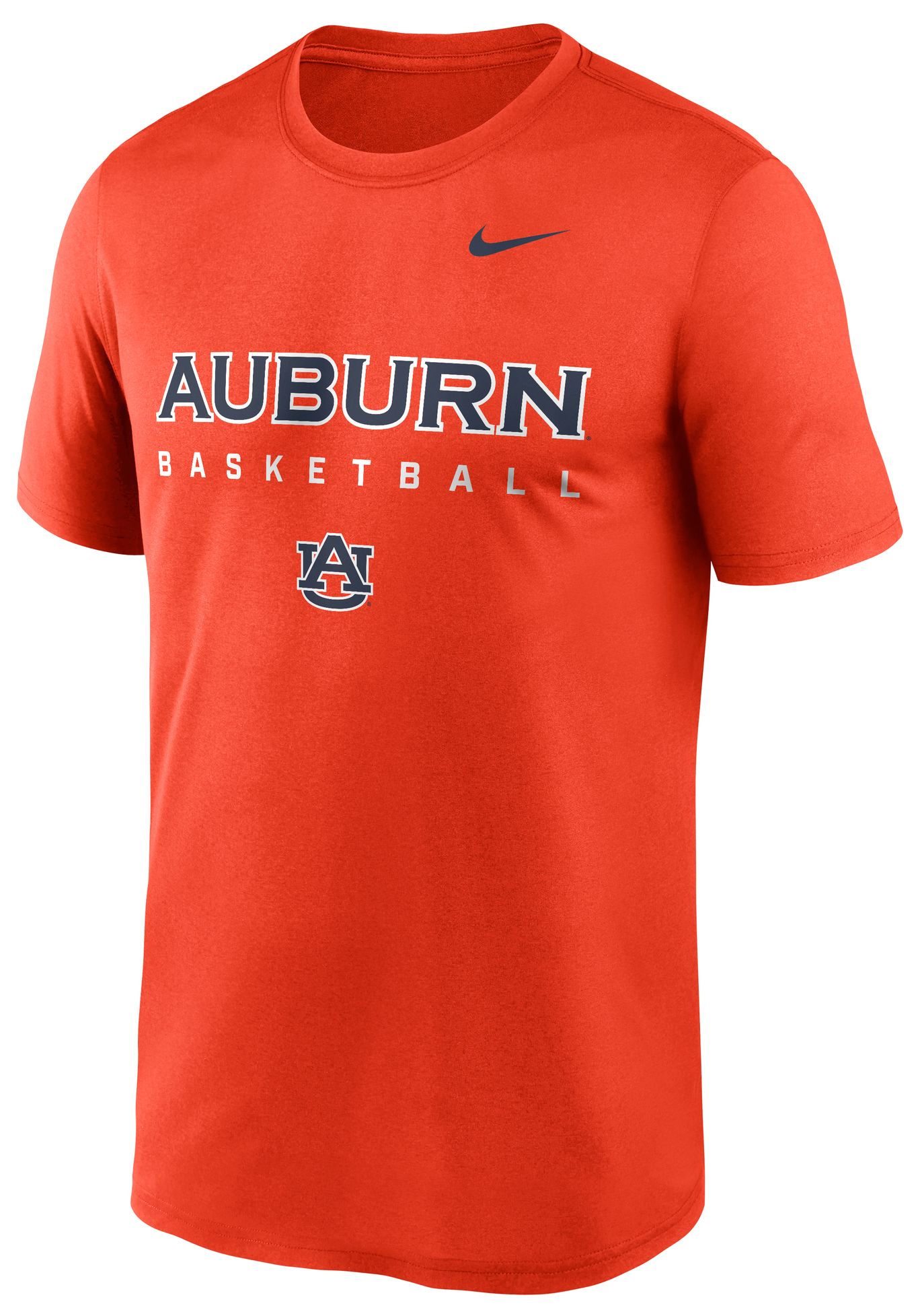 Nike Adult Auburn Tigers Legend Basketball Team Orange T-Shirt, Men's