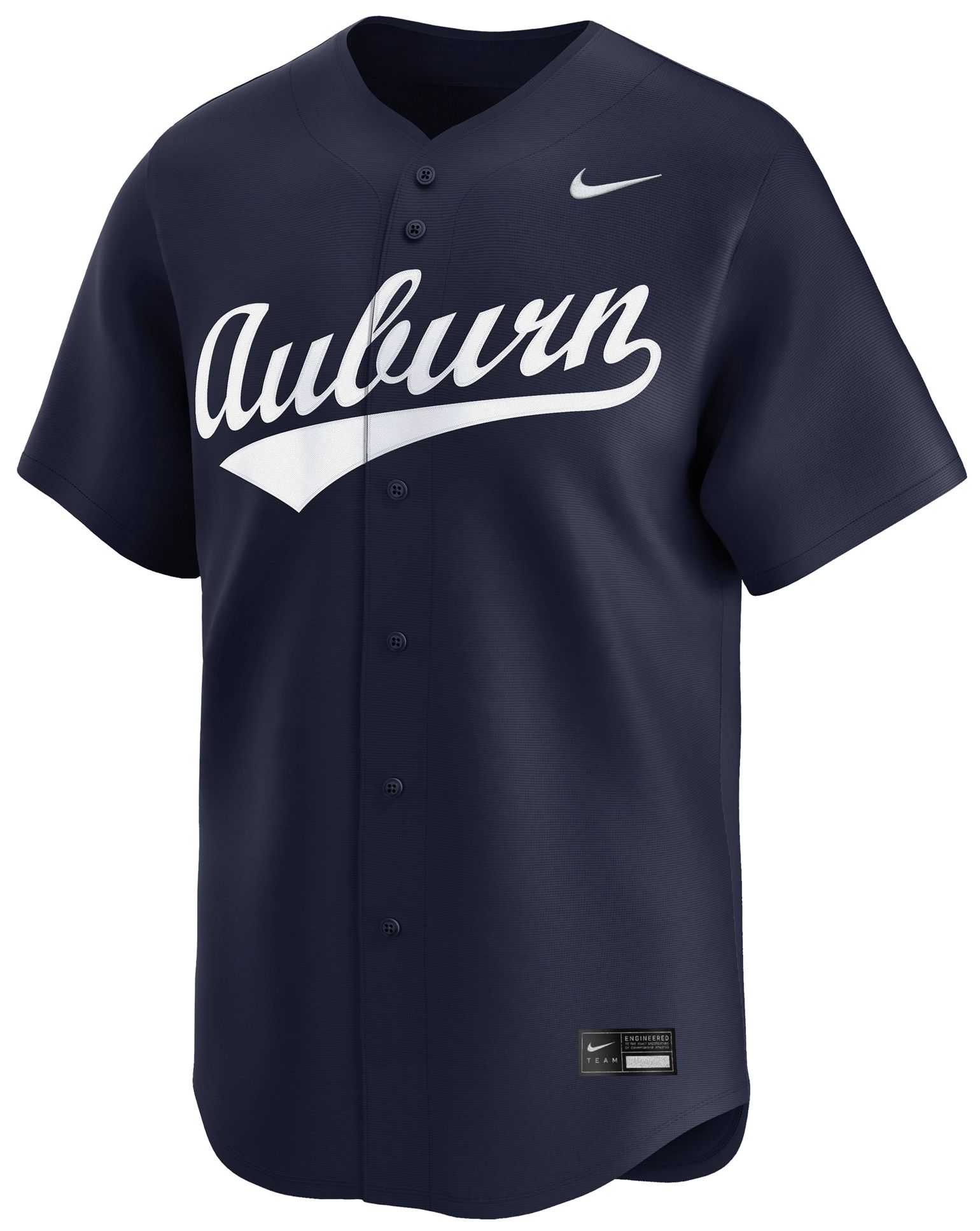 Nike Adult Auburn Tigers Navy Replica Baseball Jersey